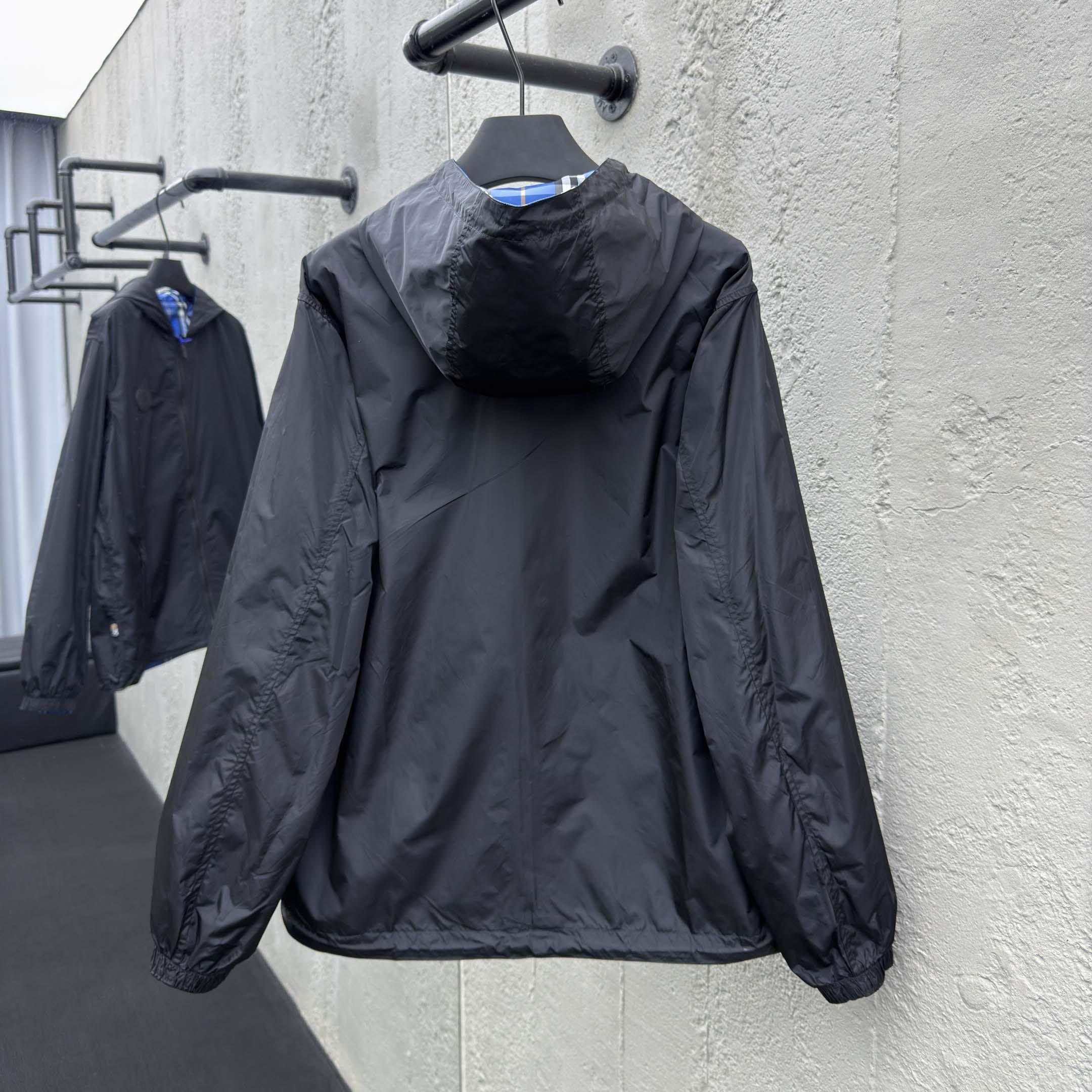 Burberry Reversible Check Hooded Jacket - DopestKickz