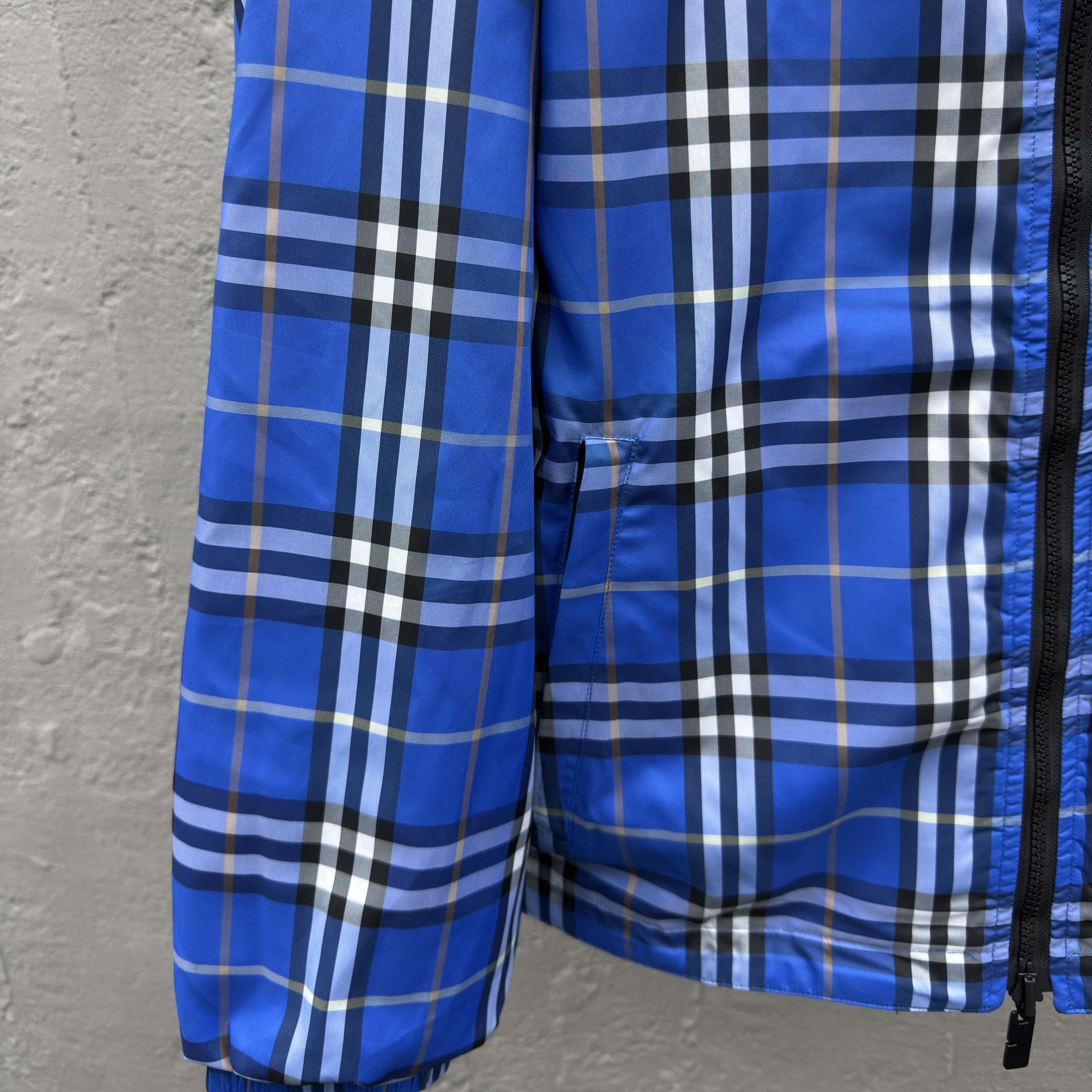 Burberry Reversible Check Hooded Jacket - DopestKickz