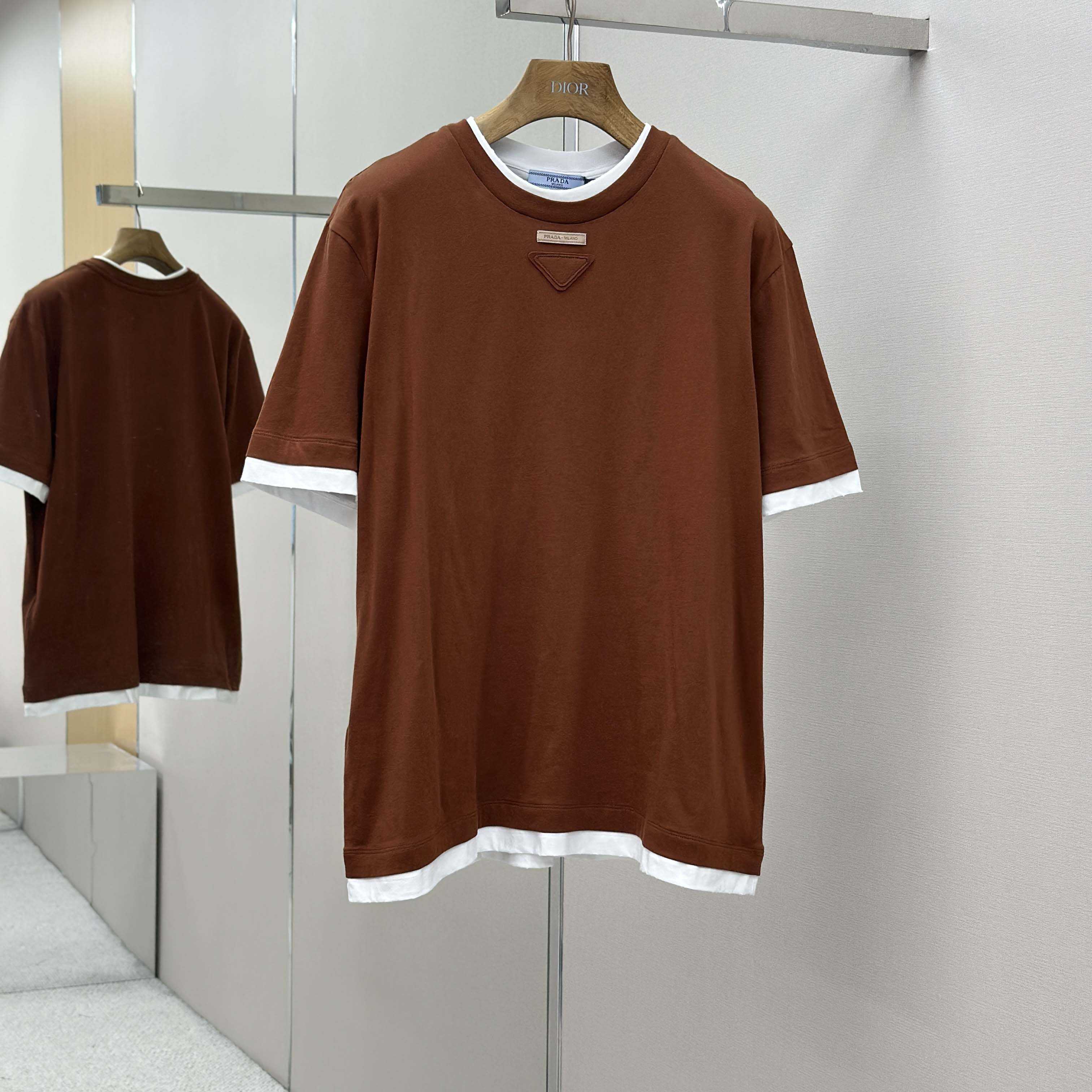 Prada Cotton jersey T-shirt - DopestKickz