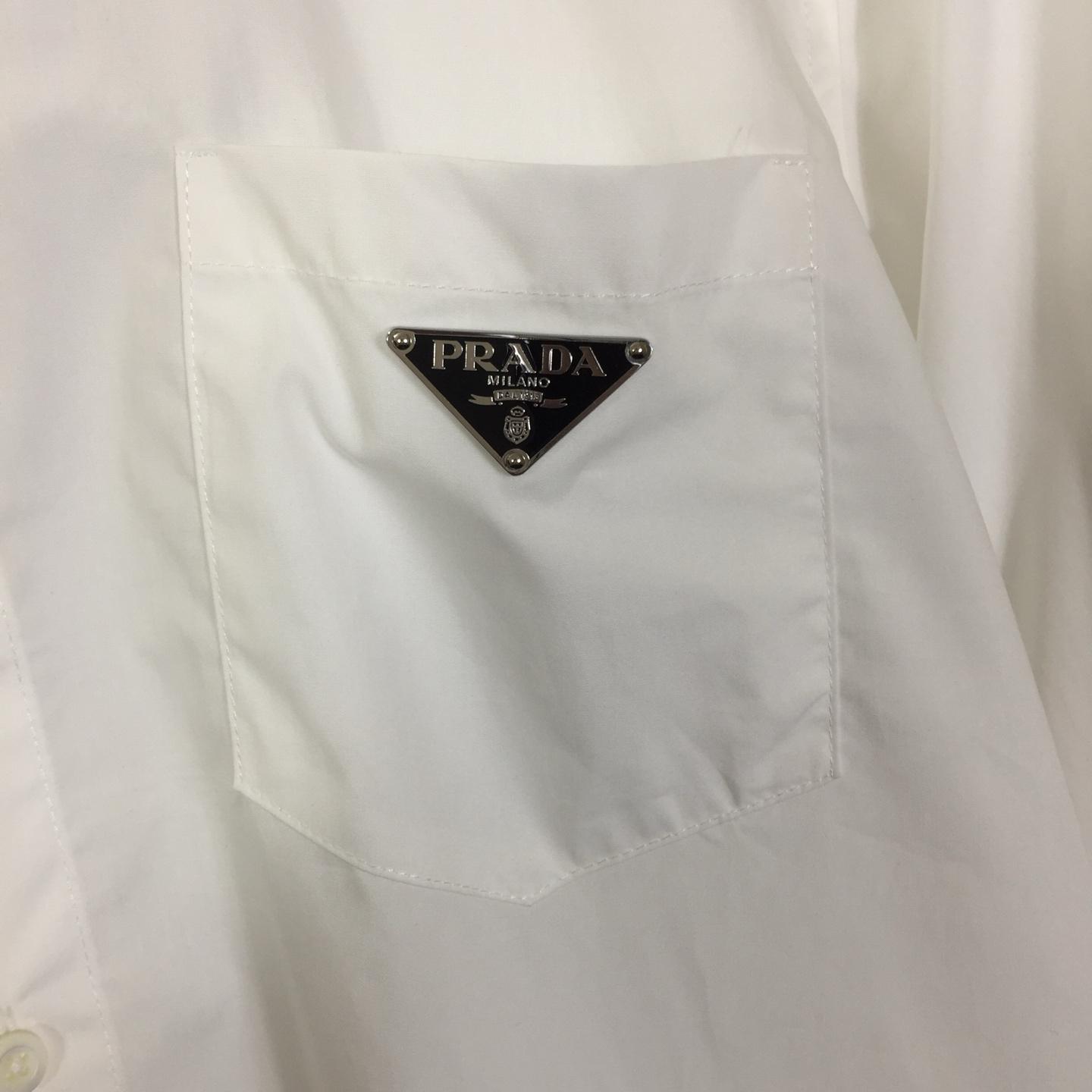 Prada Poplin Shirt - DopestKickz