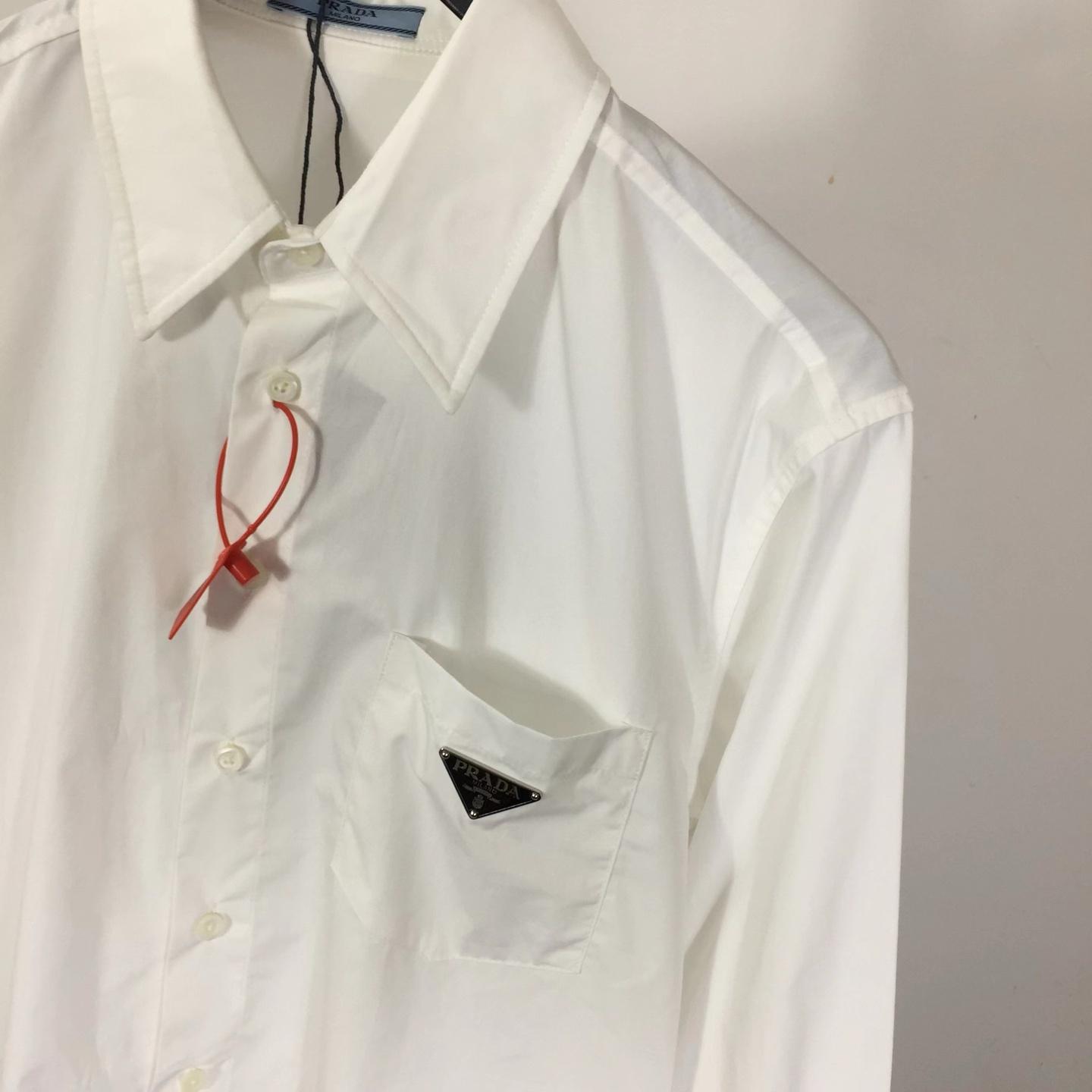 Prada Poplin Shirt - DopestKickz