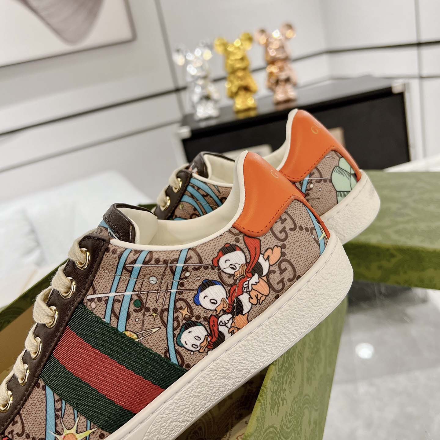 Disney x Gucci Ace 'Huey, Dewey and Louie' - DopestKickz
