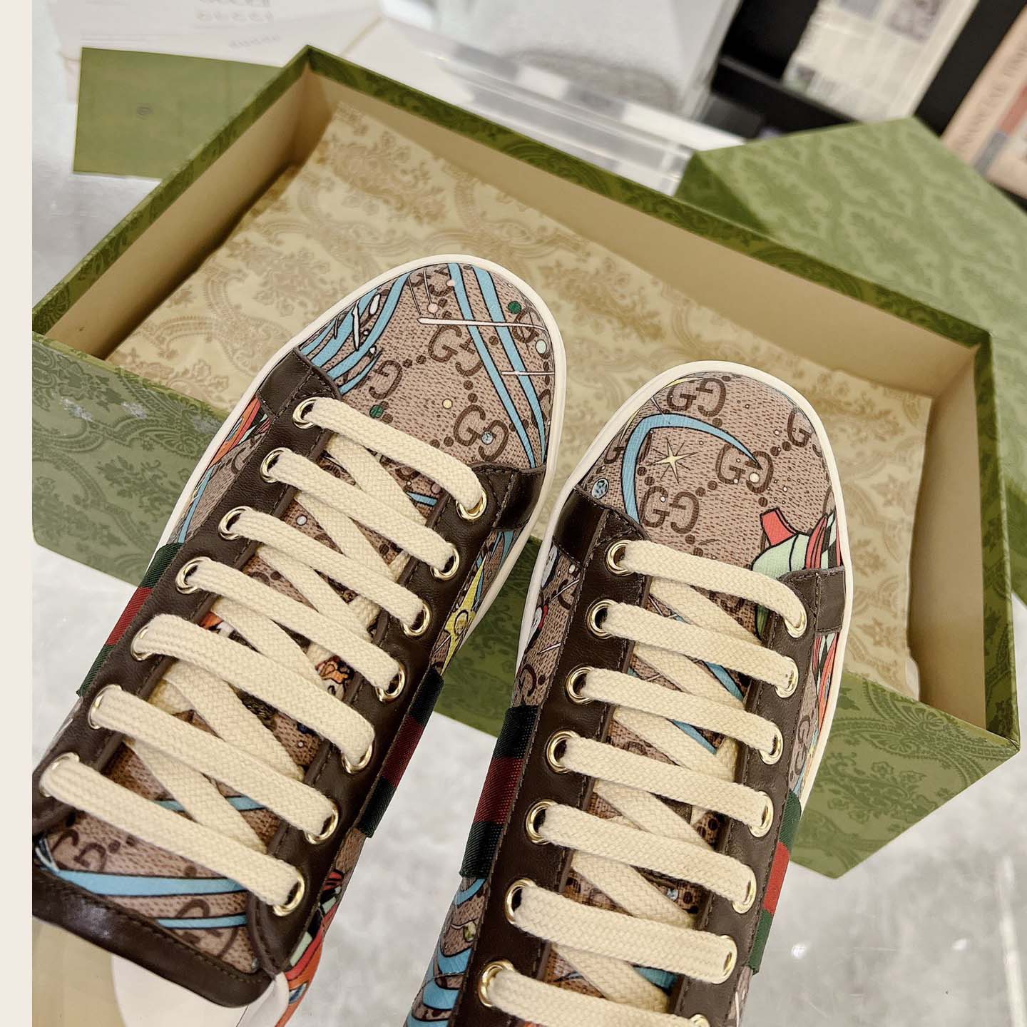 Disney x Gucci Ace 'Huey, Dewey and Louie' - DopestKickz