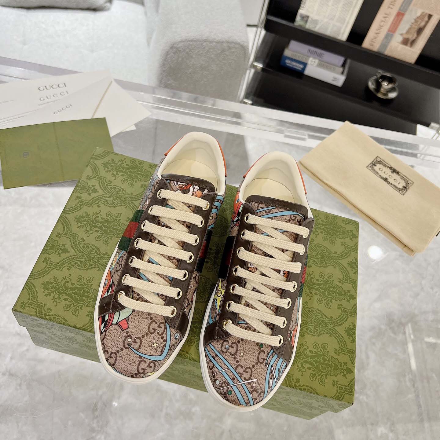 Disney x Gucci Ace 'Huey, Dewey and Louie' - DopestKickz