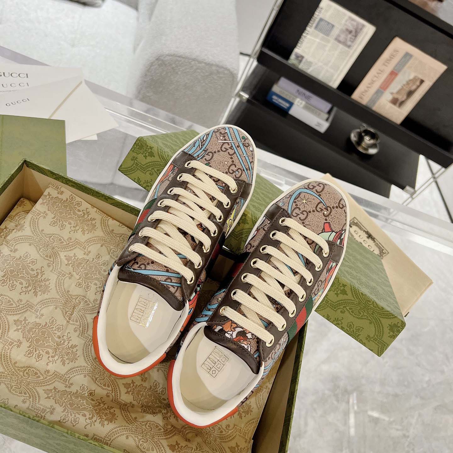 Disney x Gucci Ace 'Huey, Dewey and Louie' - DopestKickz