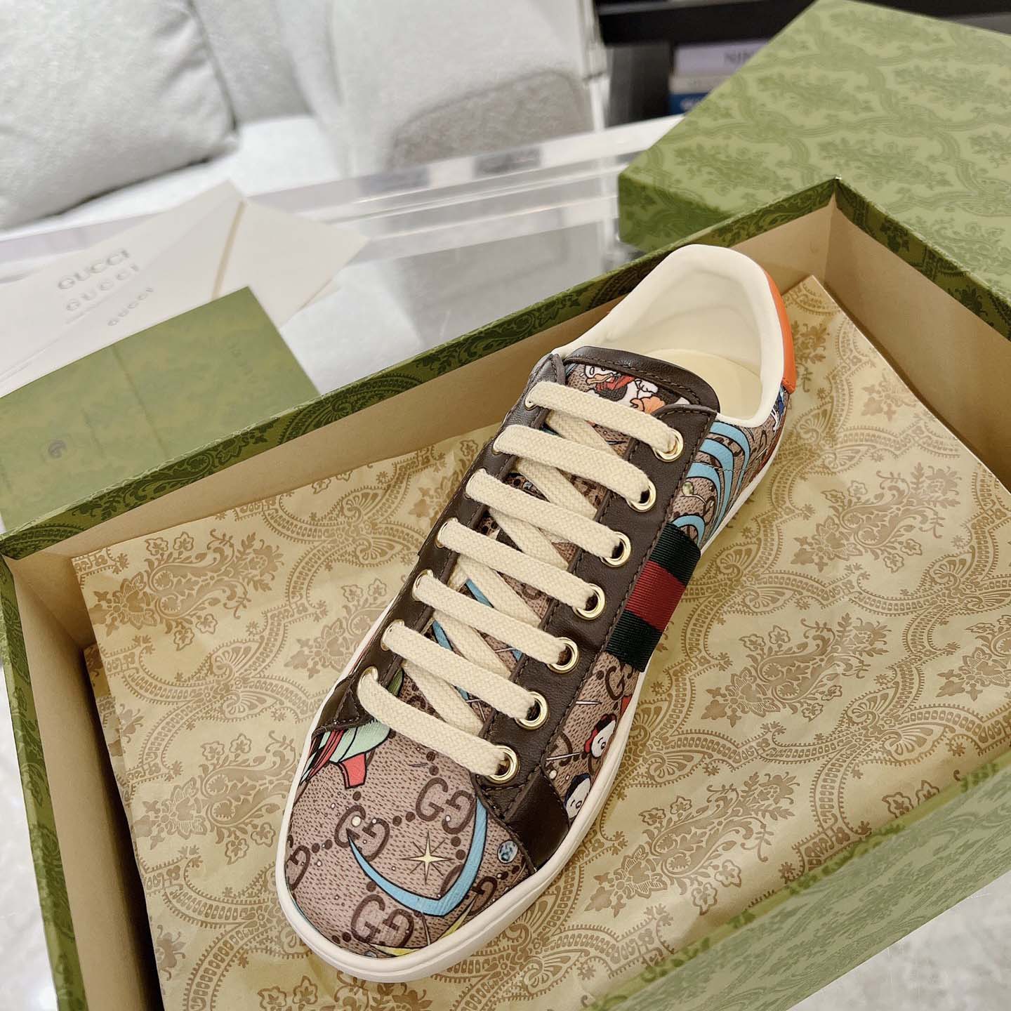 Disney x Gucci Ace 'Huey, Dewey and Louie' - DopestKickz