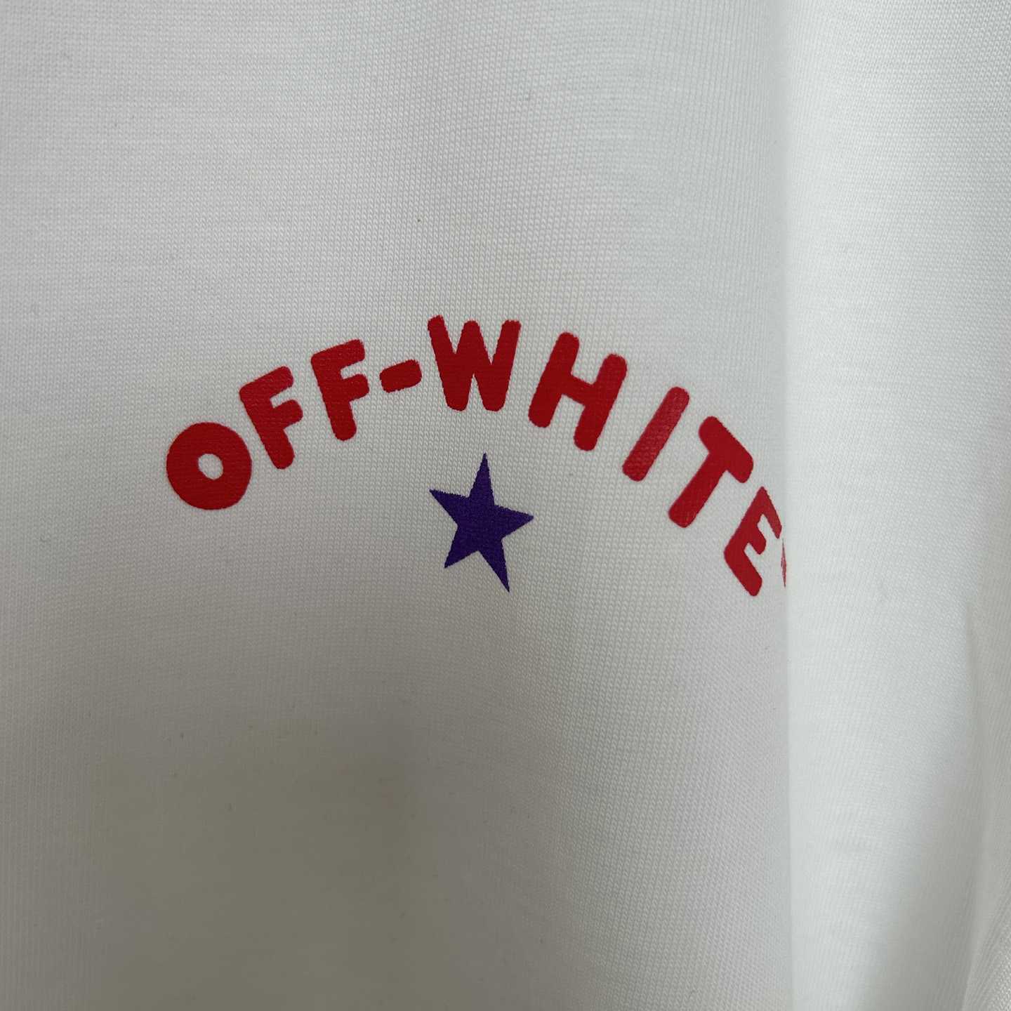 Off-White White Starry Arrow T-Shirt - DopestKickz