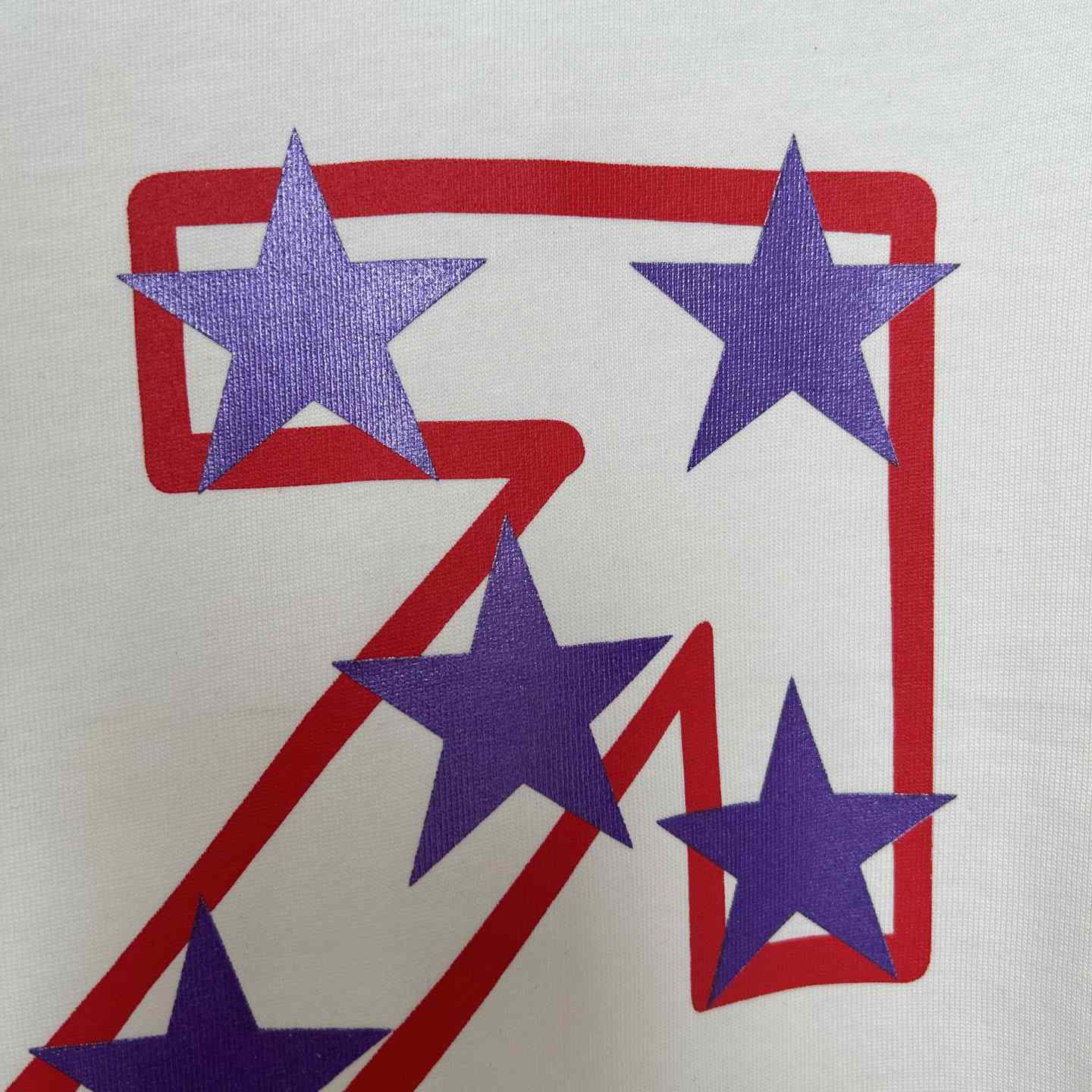 Off-White White Starry Arrow T-Shirt - DopestKickz