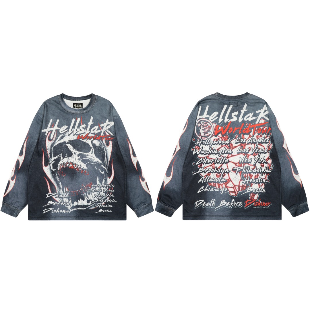 Hellstar Longsleeve Tee - DopestKickz