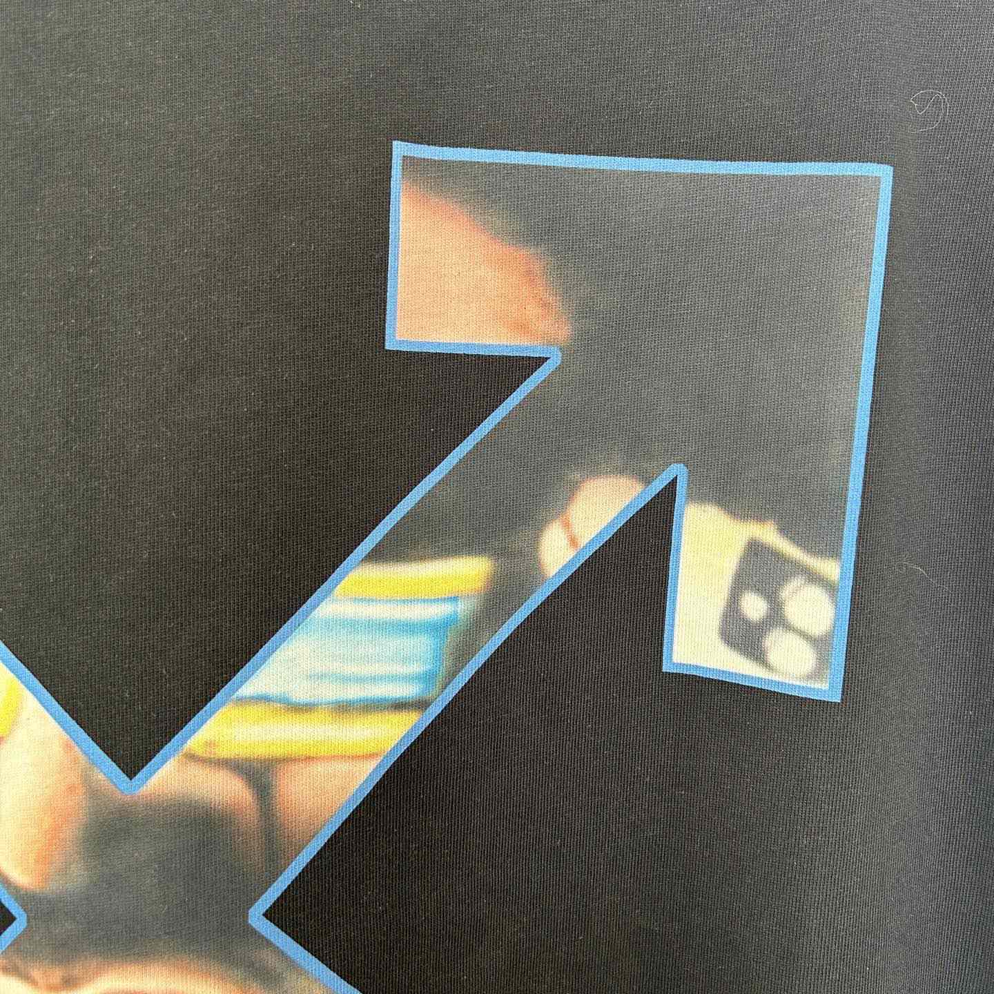 Off-White Black Barber Arrow T-Shirt - DopestKickz