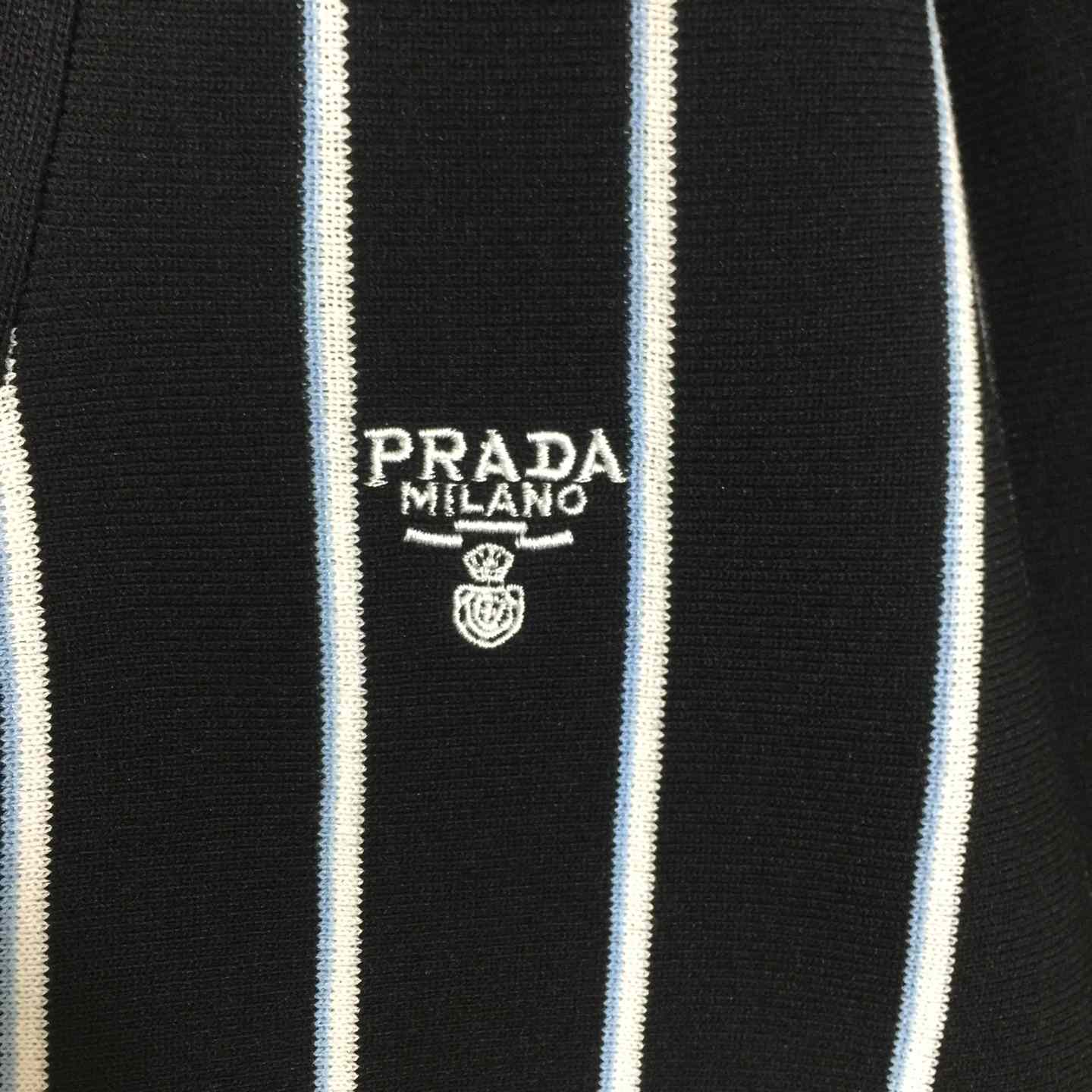 Prada Black Wool Cardigan - DopestKickz