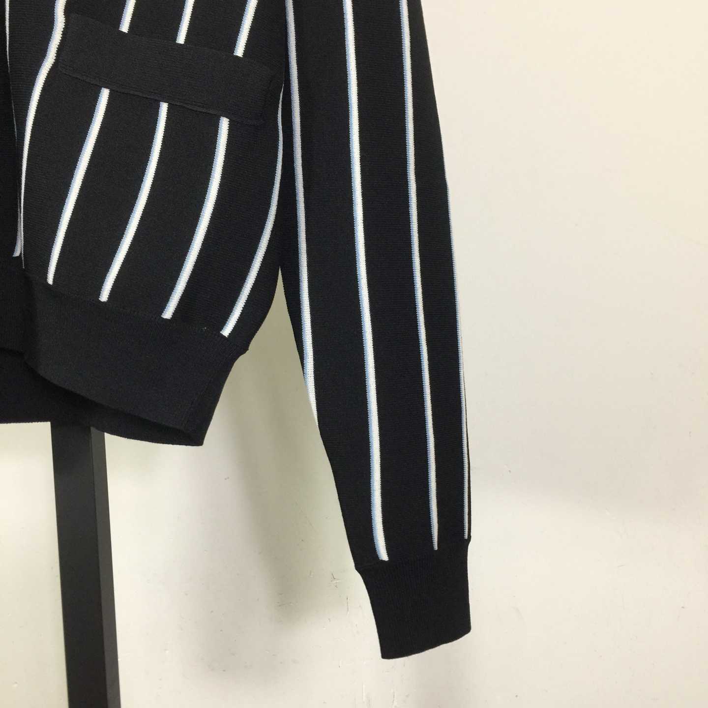 Prada Black Wool Cardigan - DopestKickz