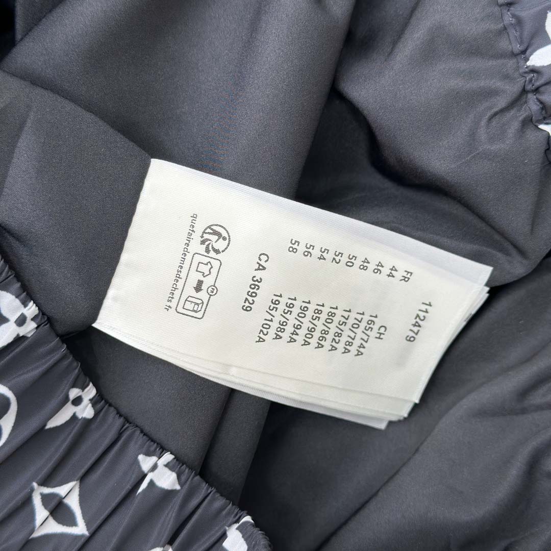 Louis Vuitton Monogram Printed Nylon Tracksuit Top   1AILQ5 - DopestKickz