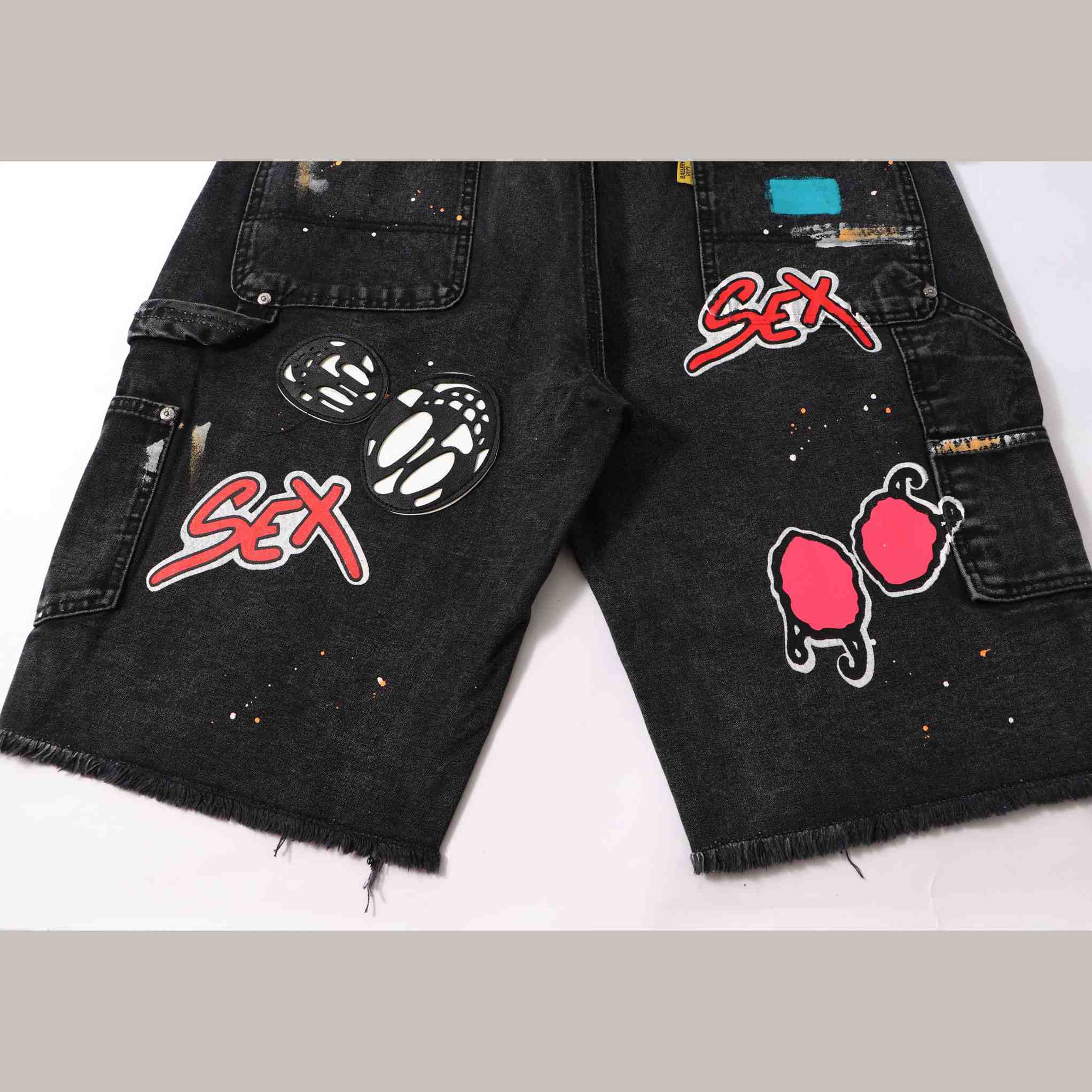 Chrome Hearts Denim Shorts - DopestKickz