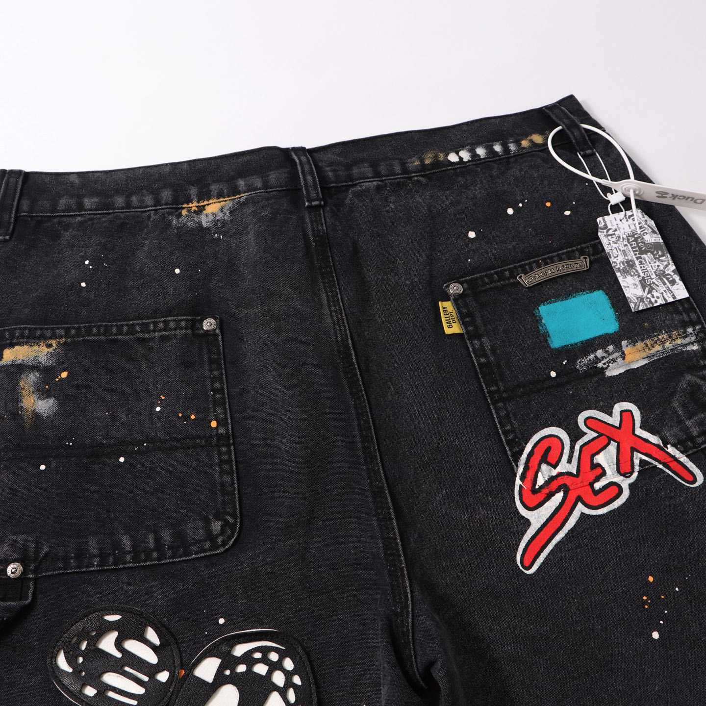 Chrome Hearts Denim Shorts - DopestKickz