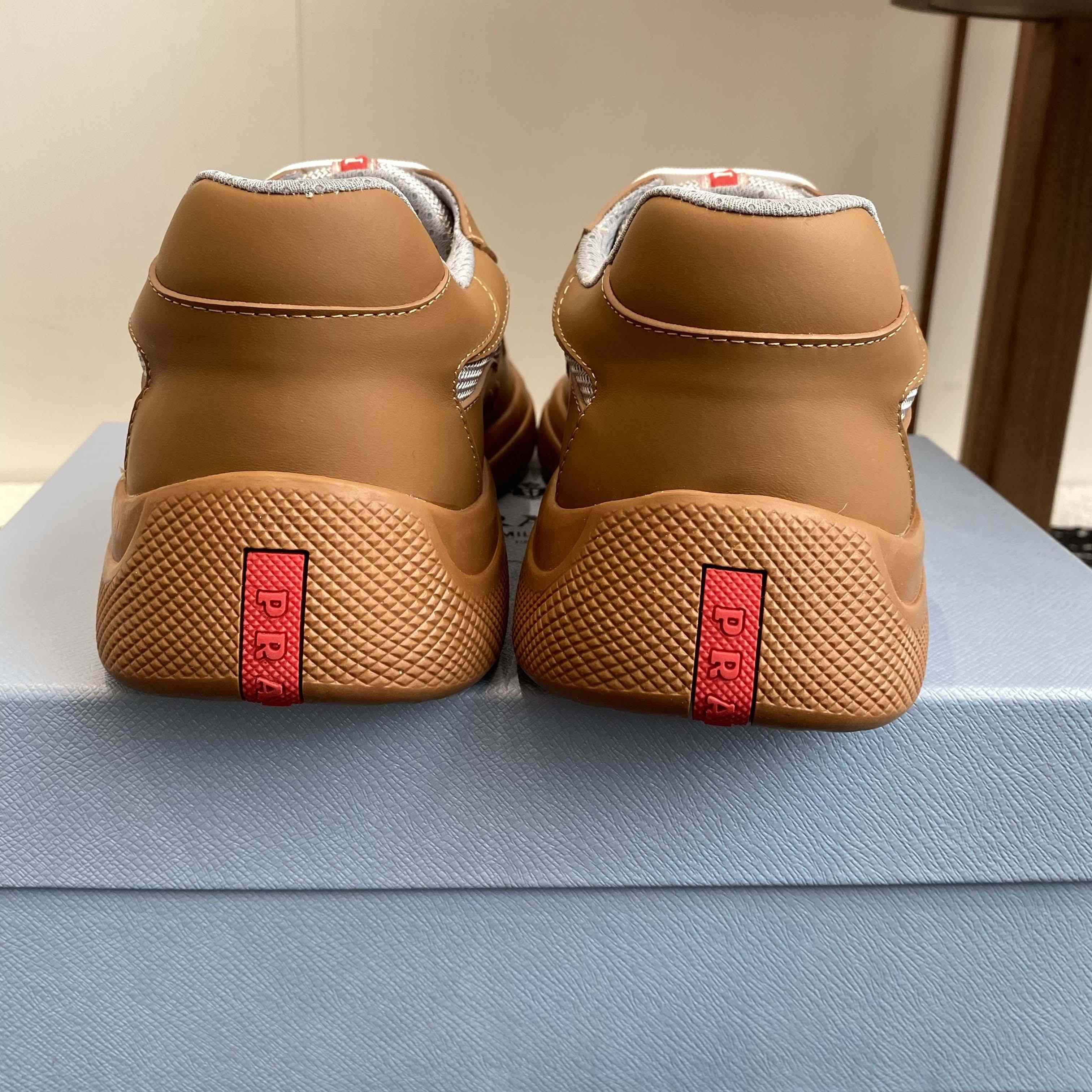 Prada America's Cup Soft Rubber And Bike Fabric Sneakers - DopestKickz