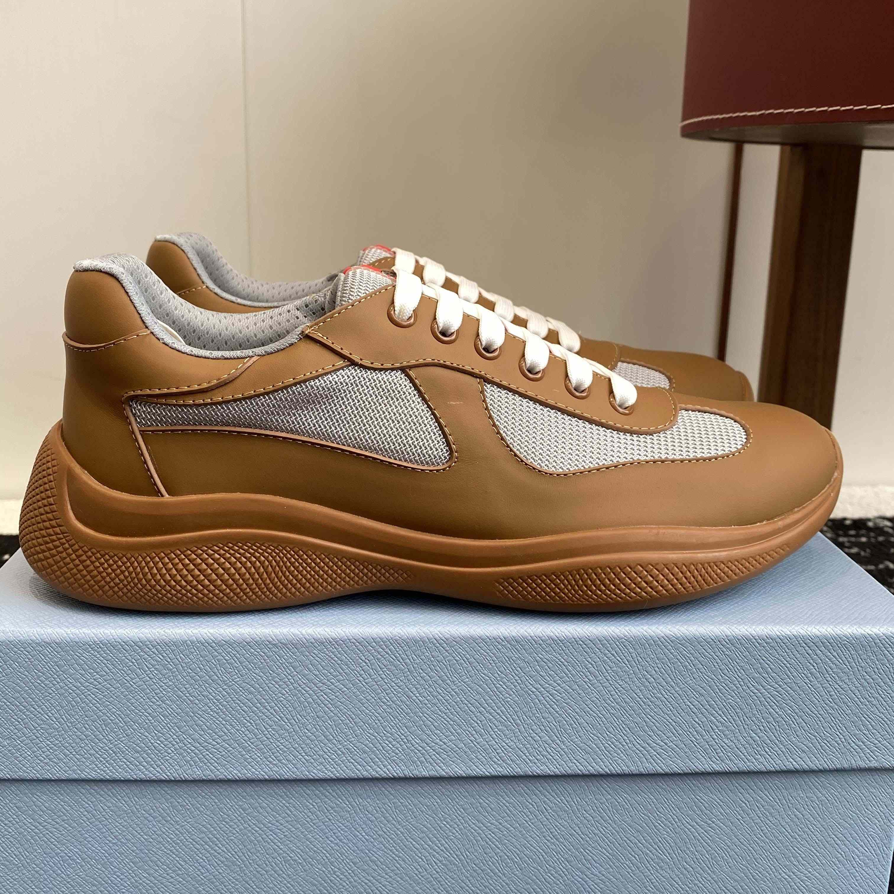 Prada America's Cup Soft Rubber And Bike Fabric Sneakers - DopestKickz