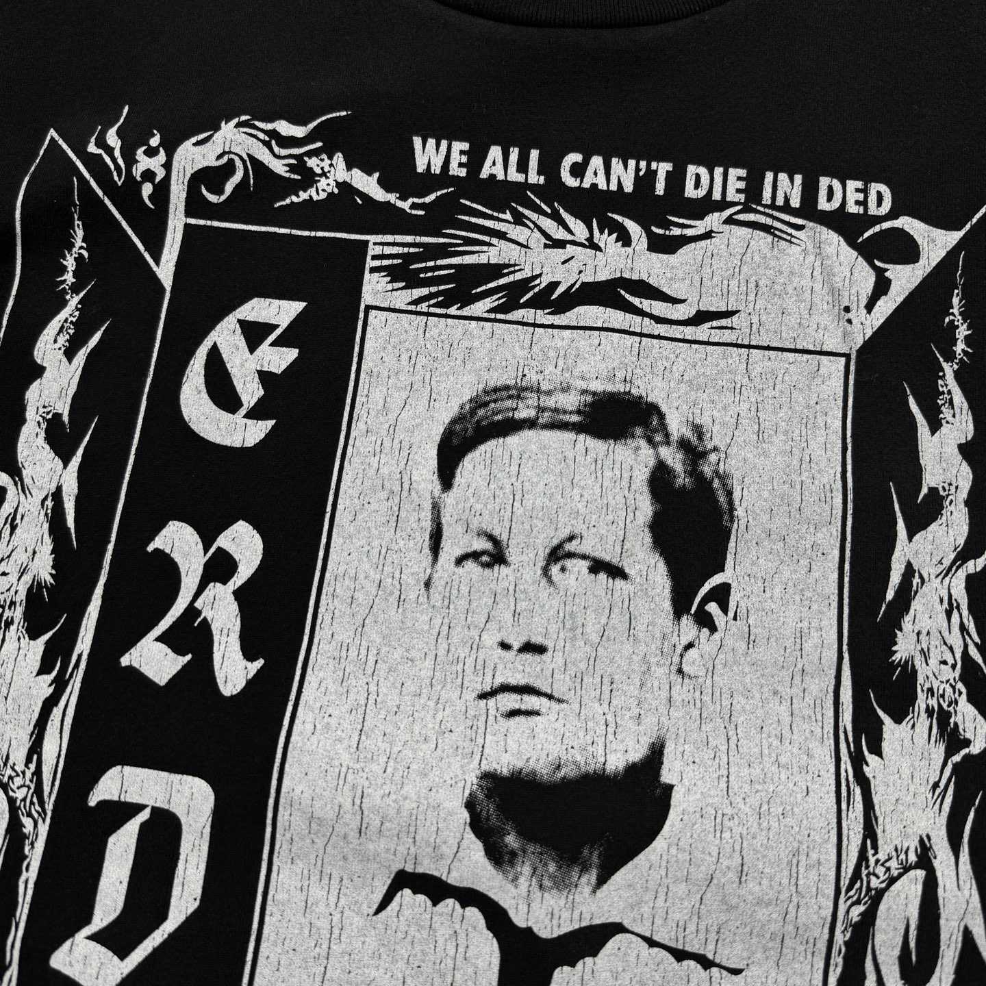 Enfants Riches Deprimes Die In Bed Long Sleeve Tee Shirt Black - DopestKickz