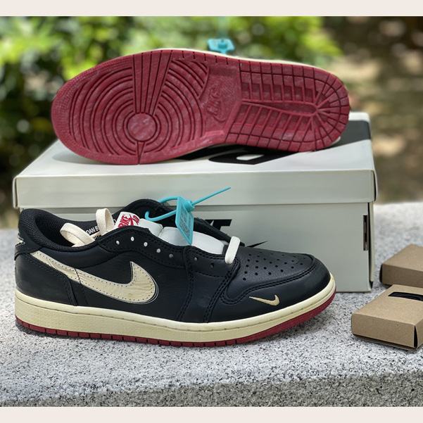 Nigel Sylvester x Jordan Air Jordan 1 Low OG Nitro Better With Time    IB8958-001 - DopestKickz
