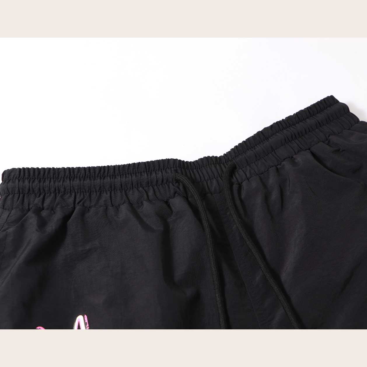 Hellstar Waxed Nylon Athletic Shorts - DopestKickz