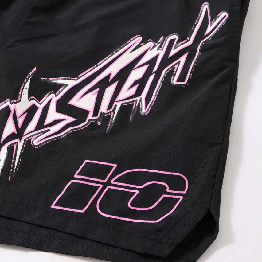 Hellstar Waxed Nylon Athletic Shorts - DopestKickz