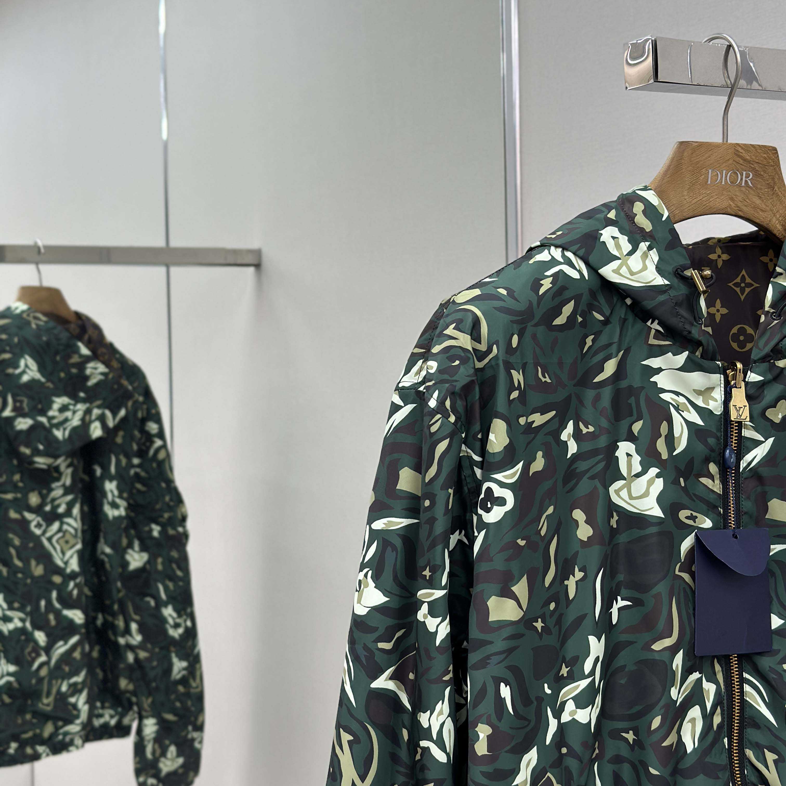 Louis Vuitton Monogram Reversible Windbreaker   1AILQT - DopestKickz