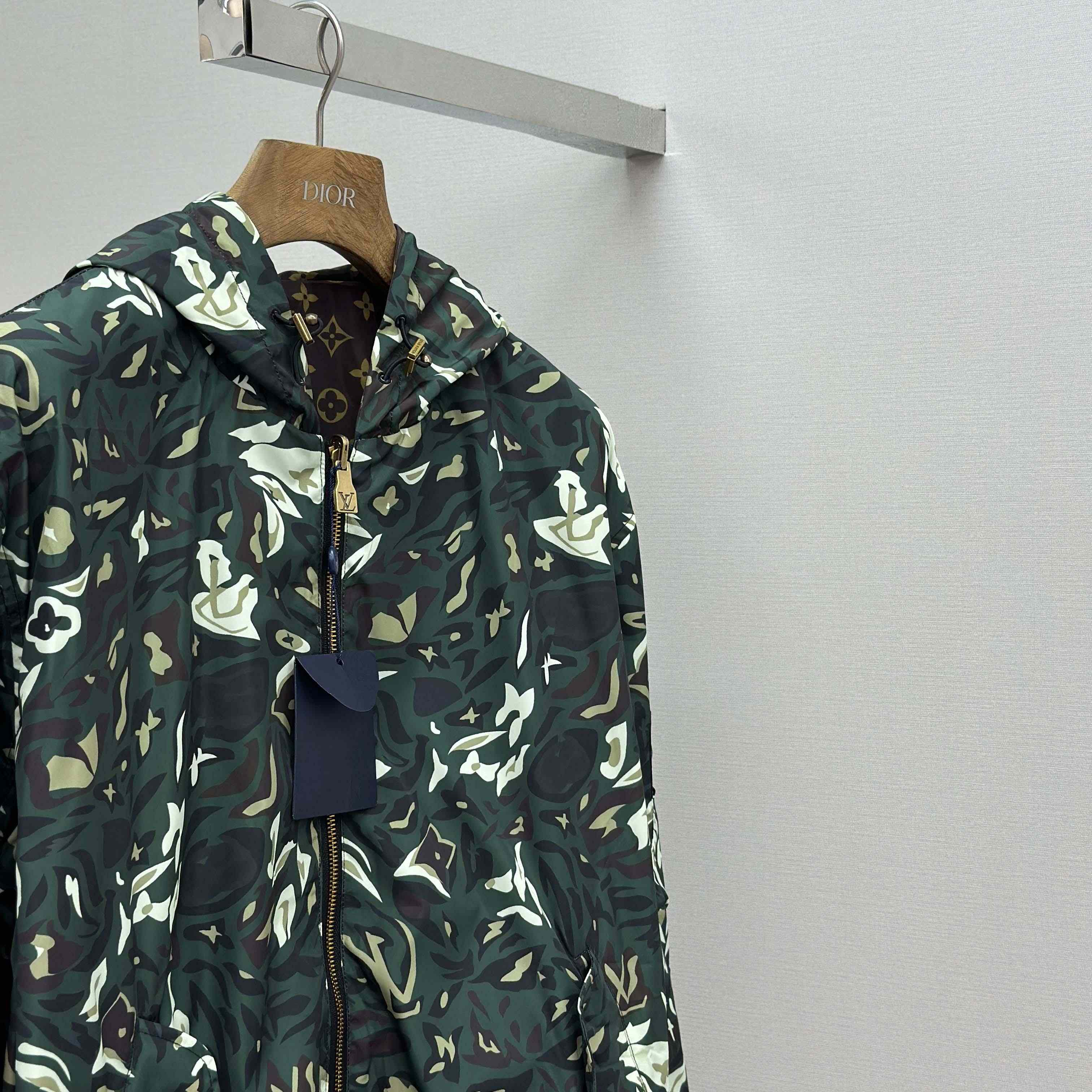 Louis Vuitton Monogram Reversible Windbreaker   1AILQT - DopestKickz