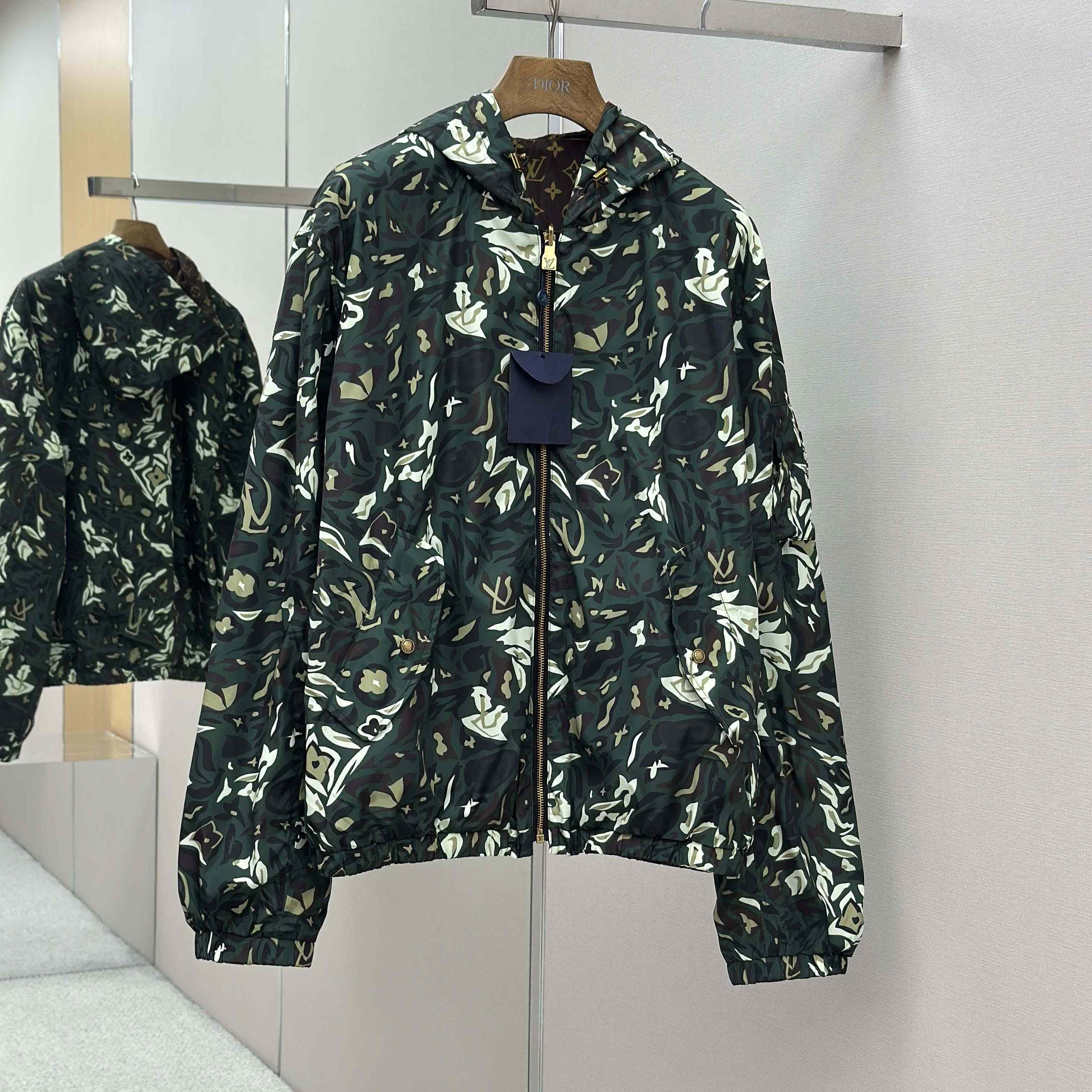 Louis Vuitton Monogram Reversible Windbreaker   1AILQT - DopestKickz