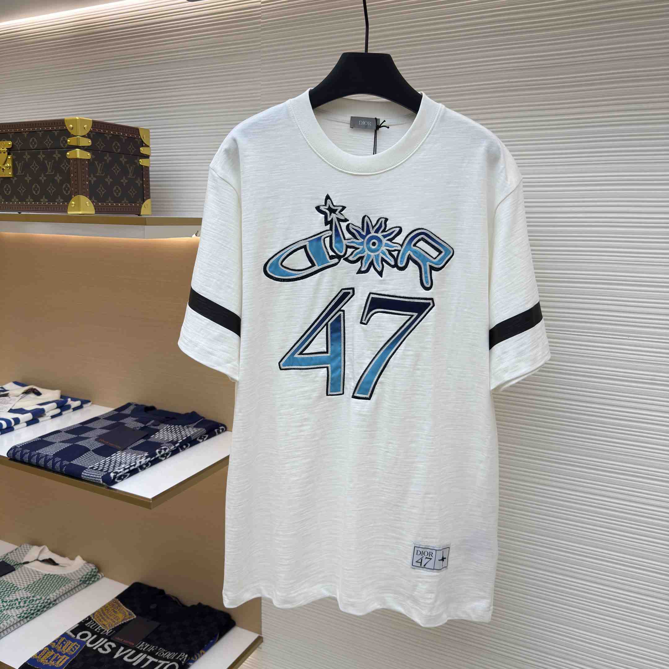 Dior And Lewis Hamilton T-Shirt, Relaxed Fit  - DopestKickz