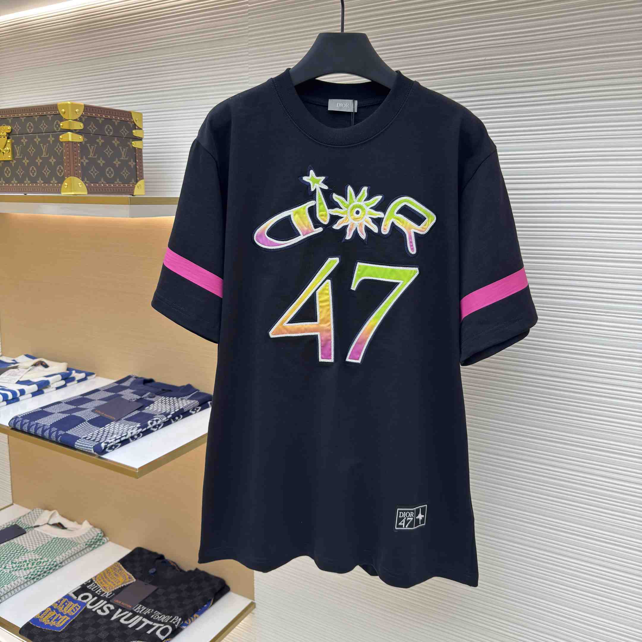 Dior And Lewis Hamilton T-Shirt, Relaxed Fit  - DopestKickz