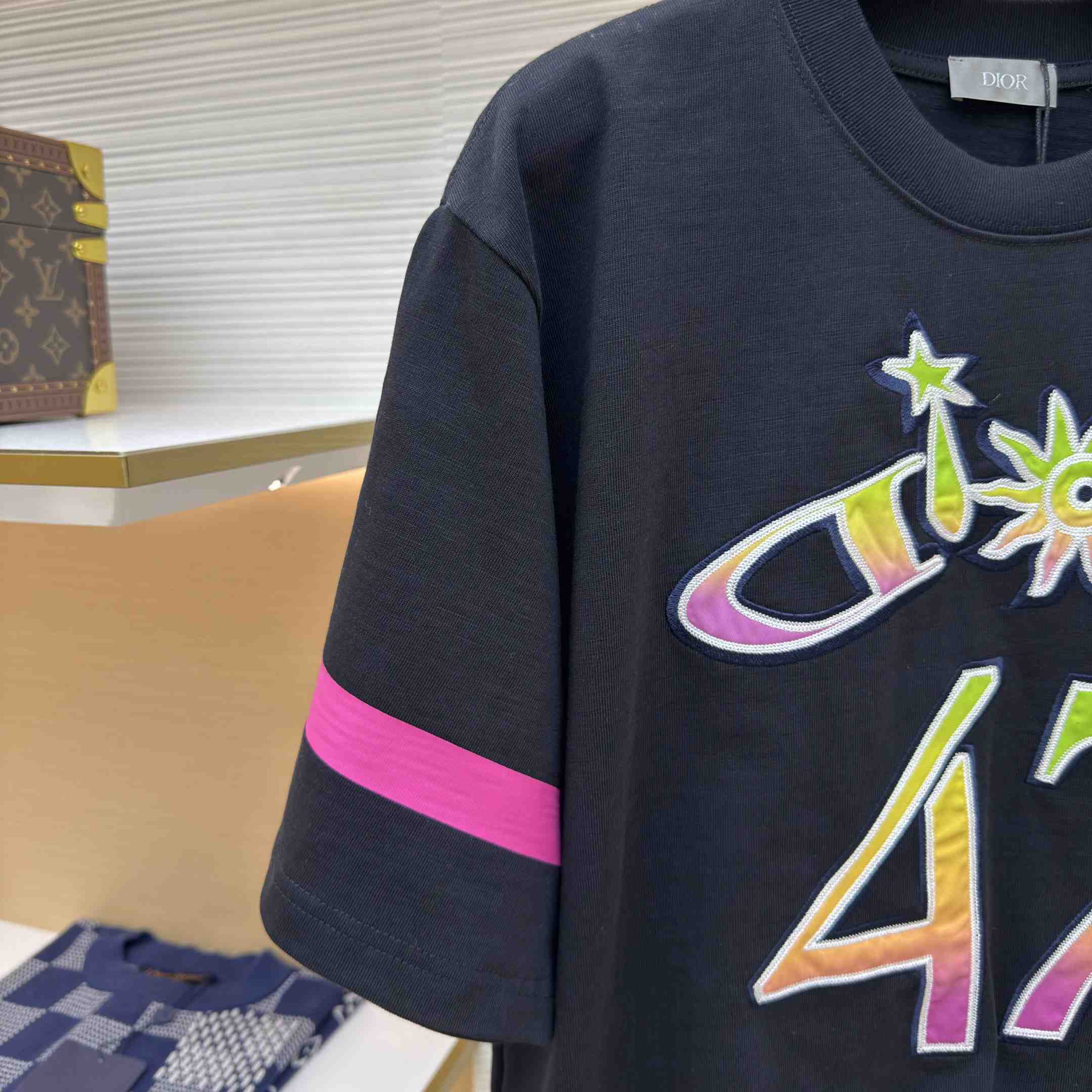 Dior And Lewis Hamilton T-Shirt, Relaxed Fit  - DopestKickz