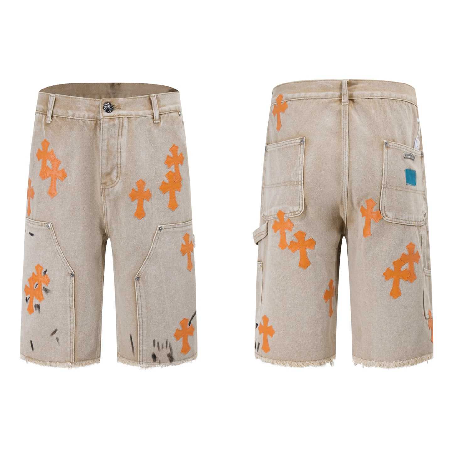 Chrome Hearts Denim Shorts - DopestKickz