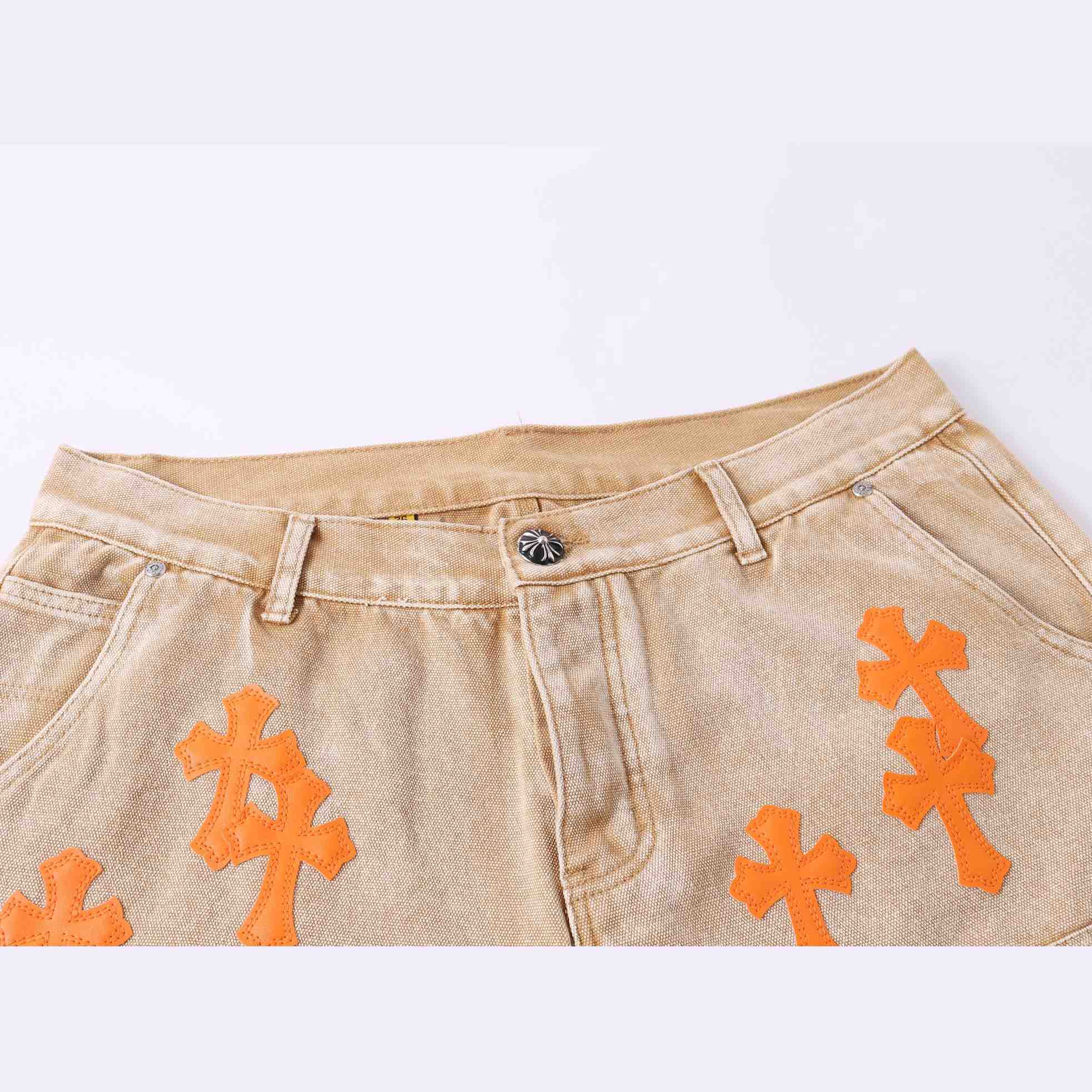 Chrome Hearts Denim Shorts - DopestKickz