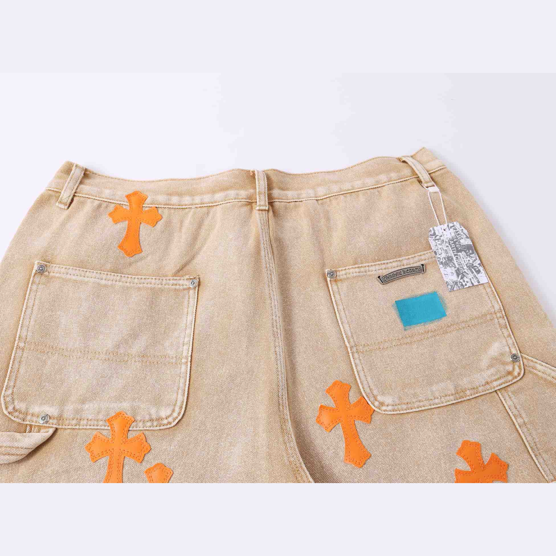 Chrome Hearts Denim Shorts - DopestKickz