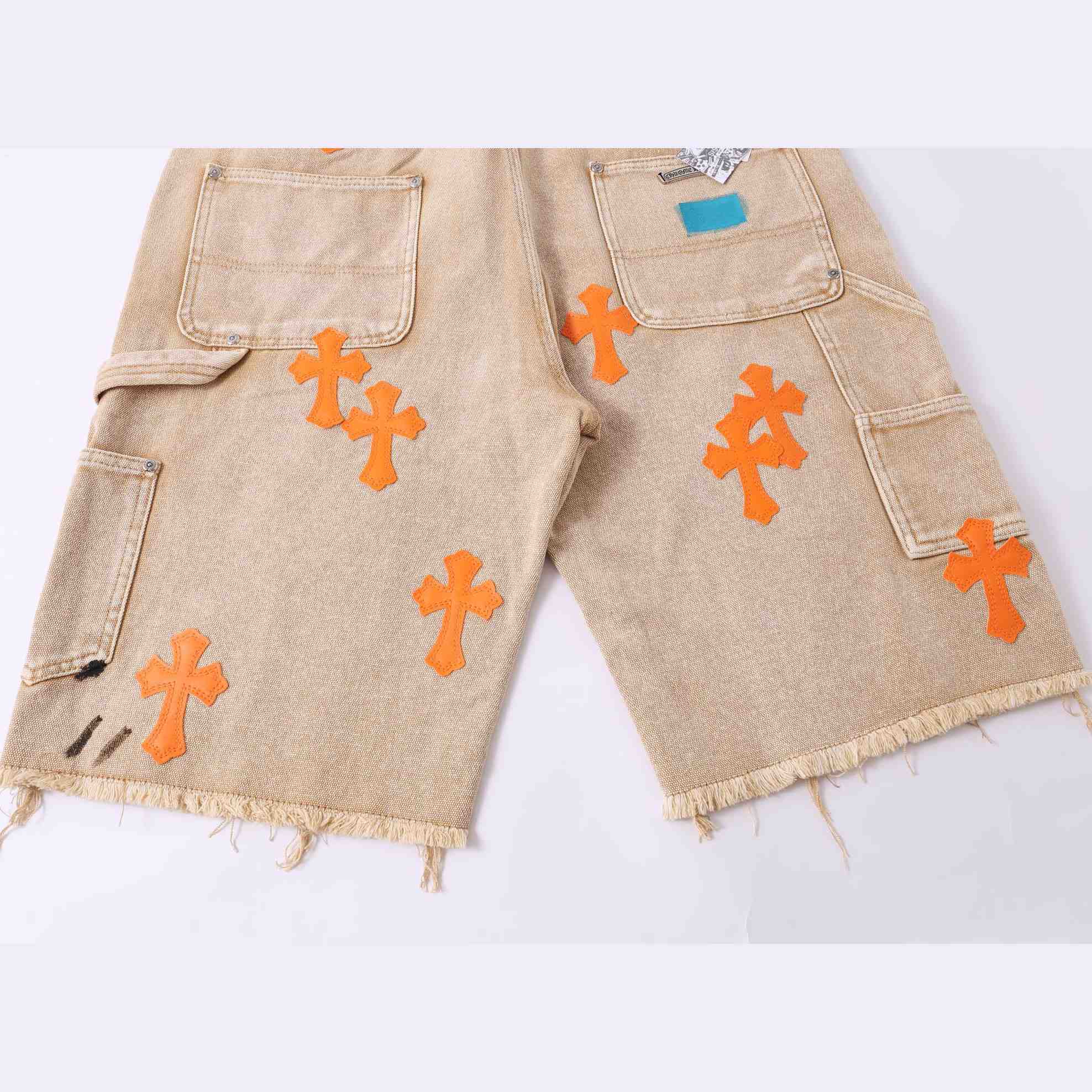 Chrome Hearts Denim Shorts - DopestKickz