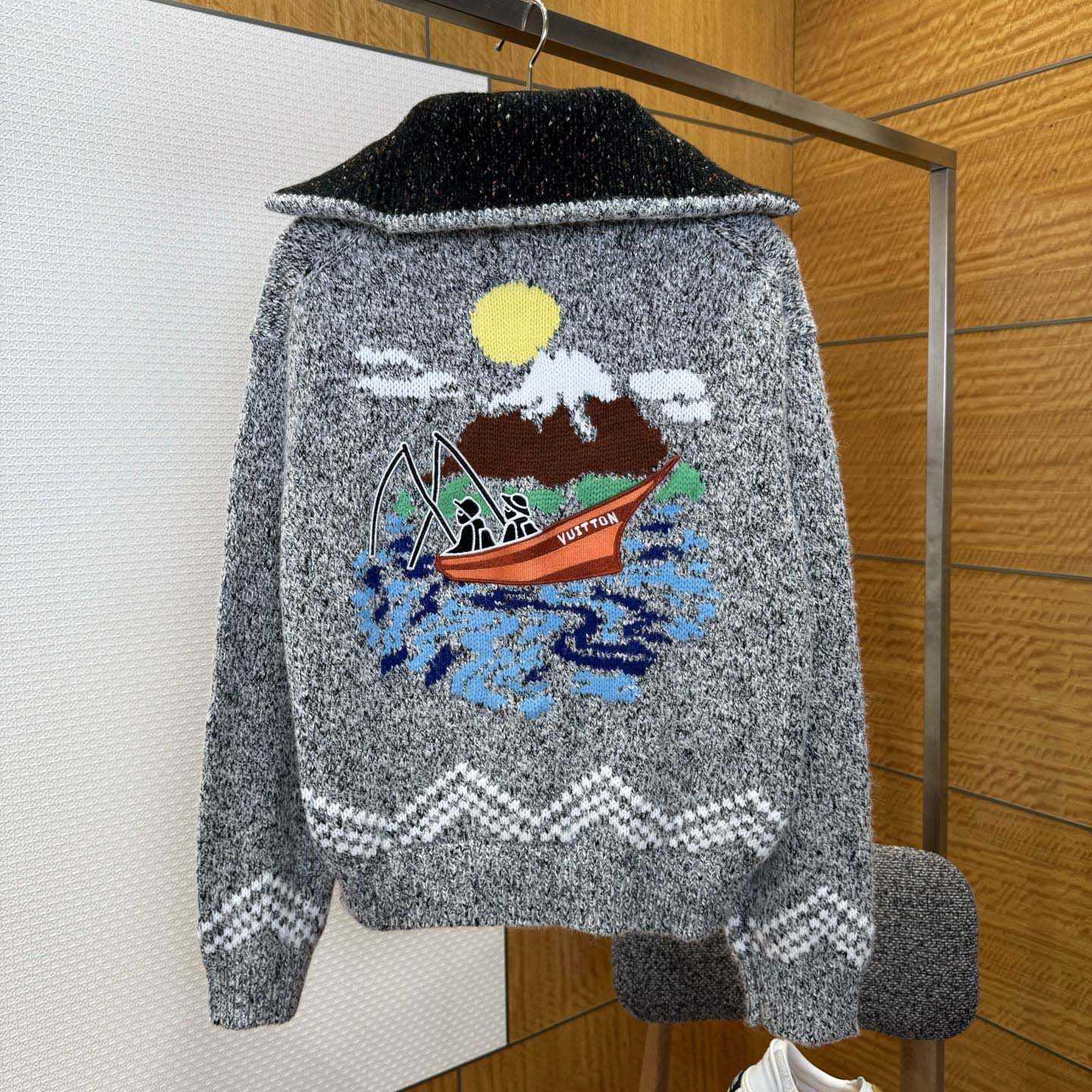 Louis Vuitton Zippered Knitted Blouson   1AIMD0 - DopestKickz