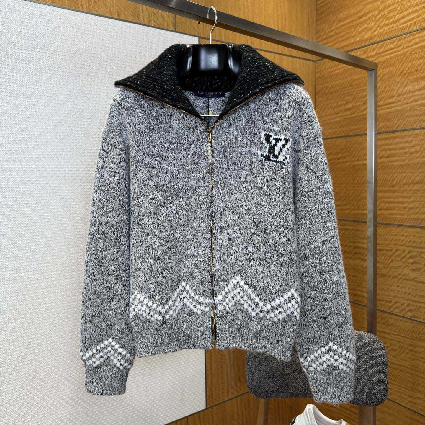 Louis Vuitton Zippered Knitted Blouson   1AIMD0 - DopestKickz