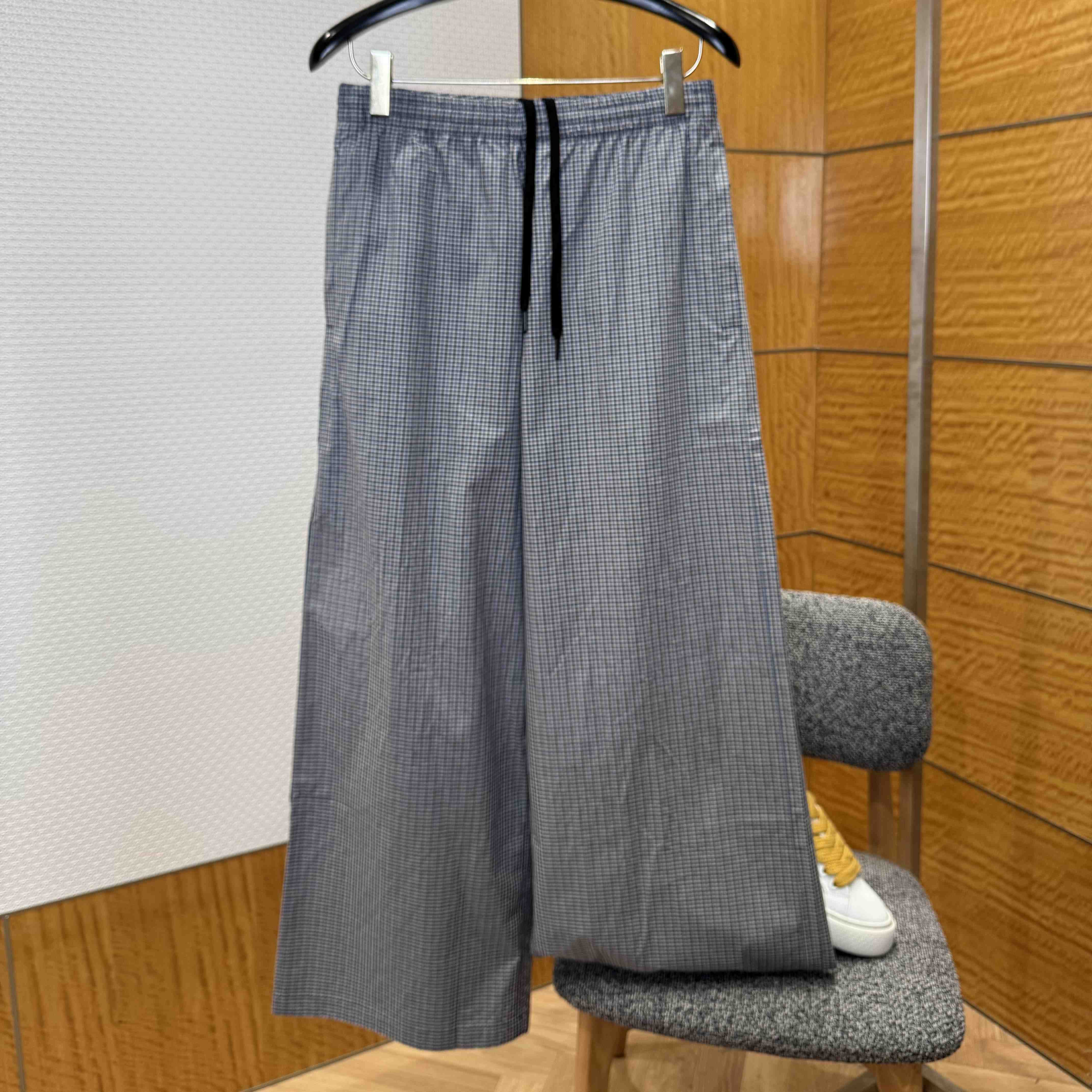 Balenciaga Tracksuit Pants In Blue And Beige - DopestKickz