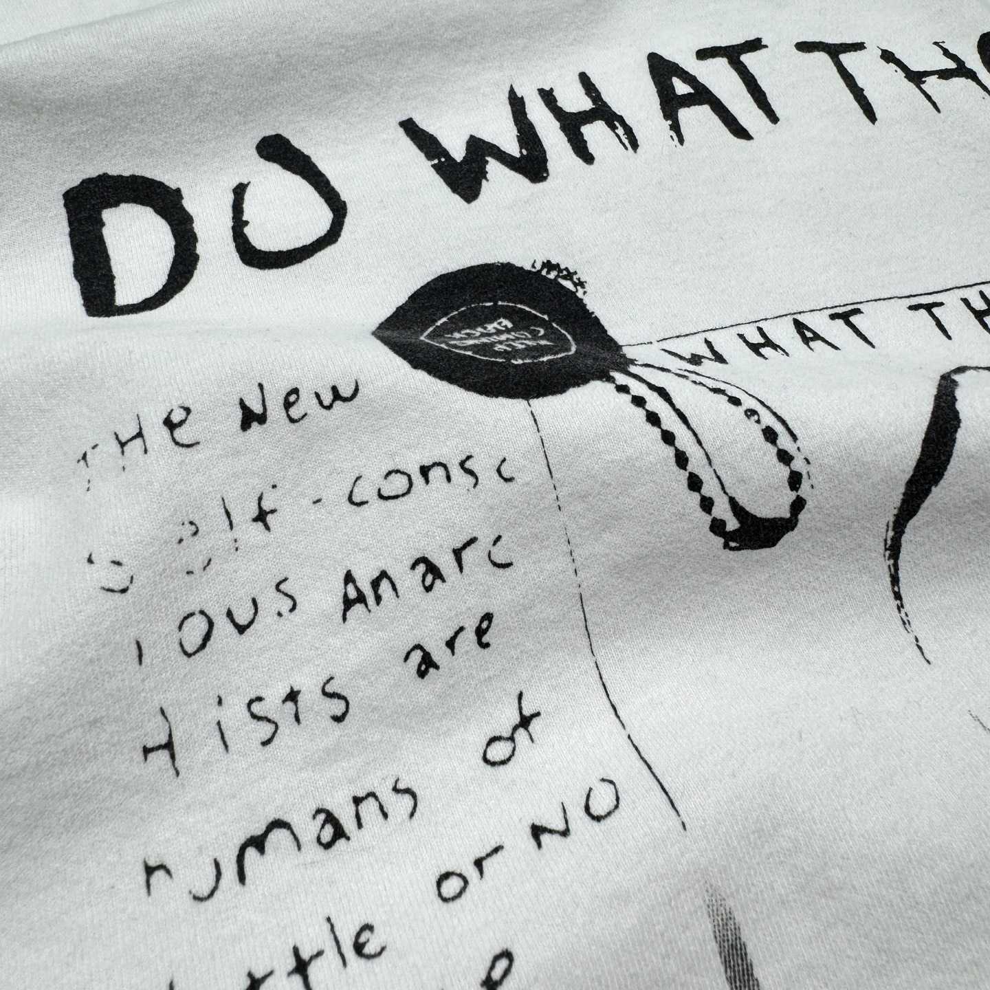 Enfants Riches Déprimés Do What Thou Wilt Long-Sleeve T-Shirt 'Faded White' - DopestKickz