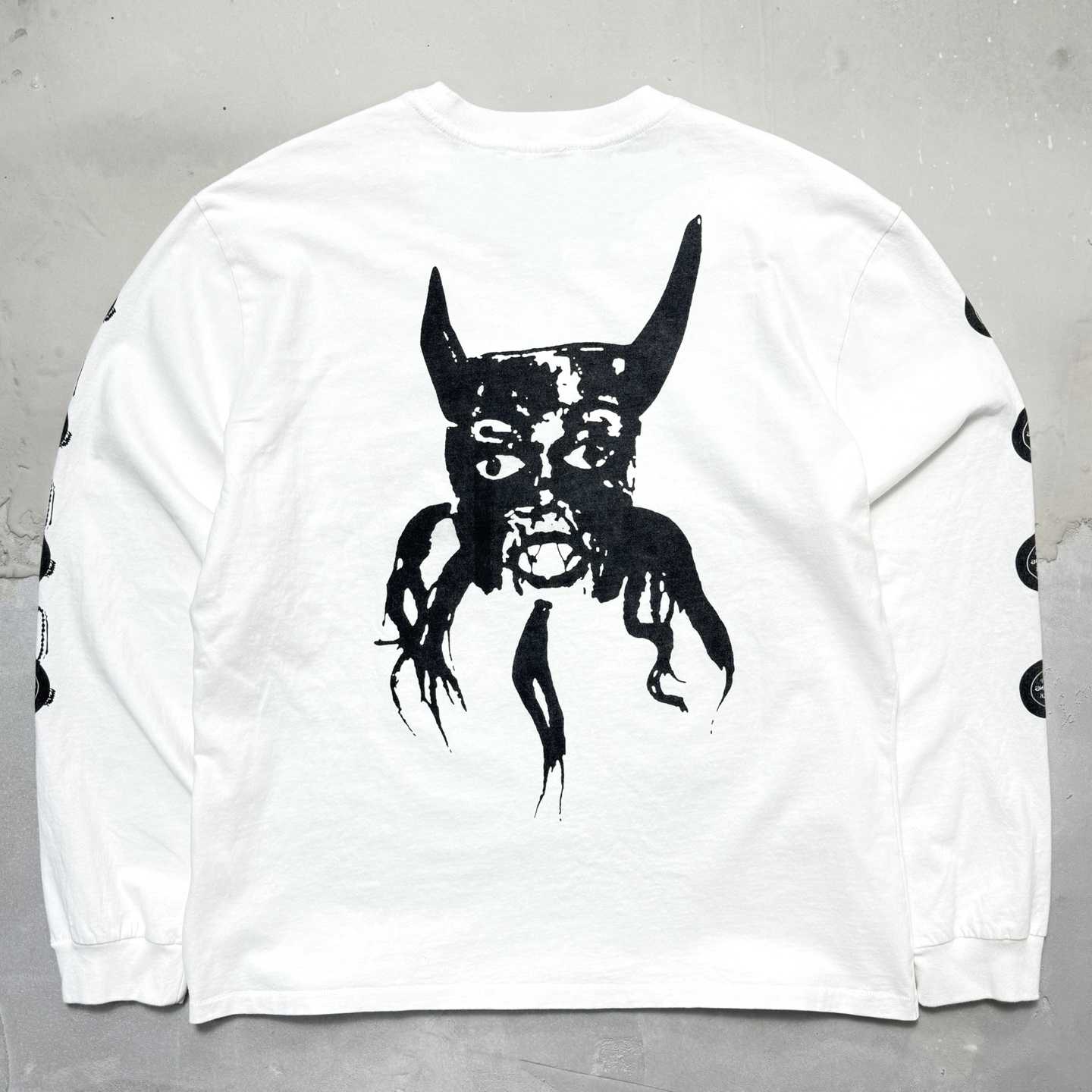 Enfants Riches Déprimés Do What Thou Wilt Long-Sleeve T-Shirt 'Faded White' - DopestKickz