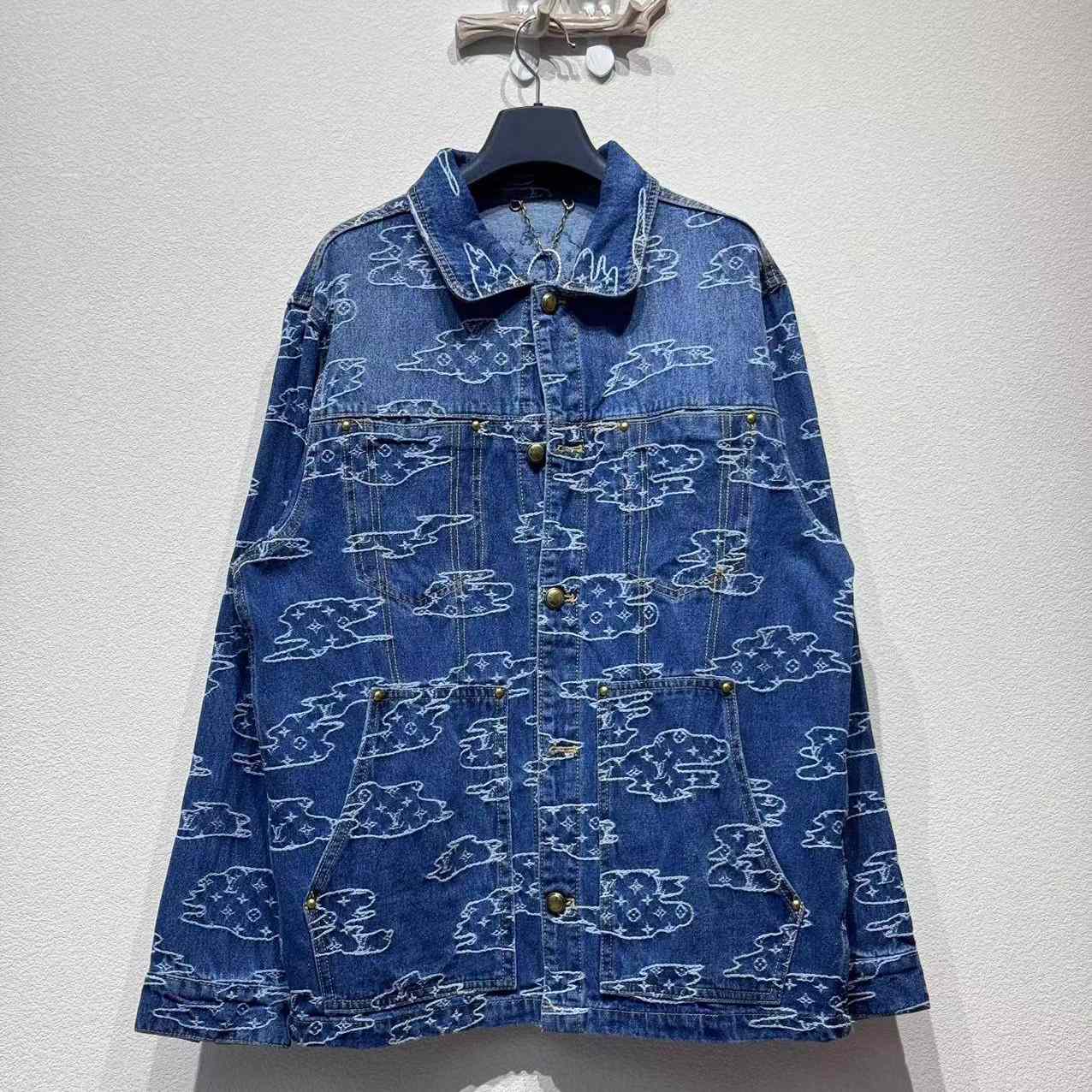Louis Vuitton Monogram Denim Jacket - DopestKickz