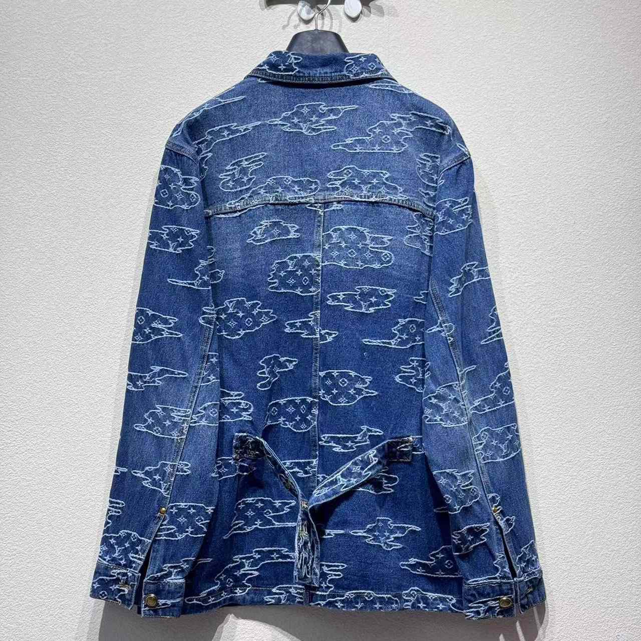 Louis Vuitton Monogram Denim Jacket - DopestKickz