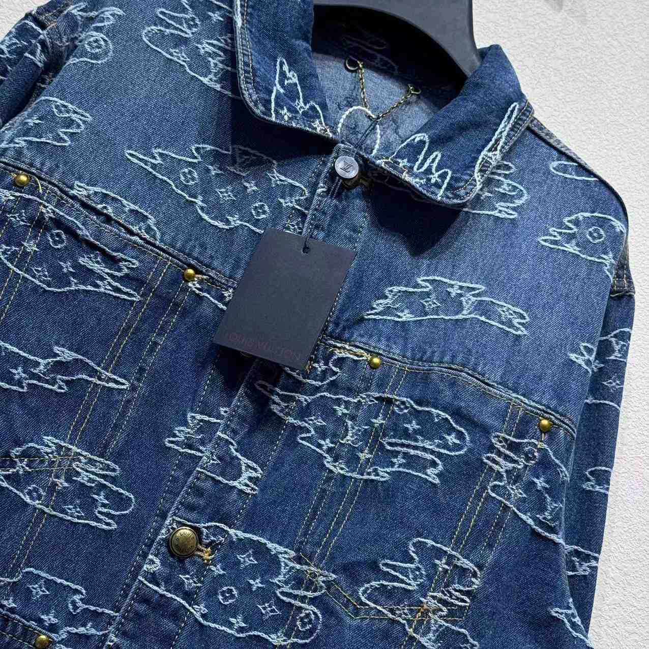 Louis Vuitton Monogram Denim Jacket - DopestKickz