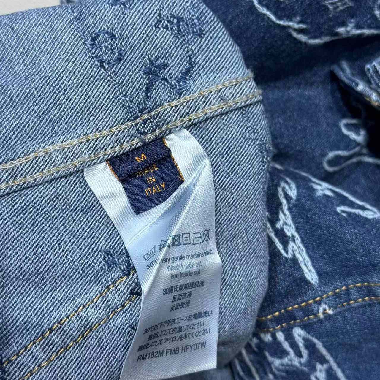 Louis Vuitton Monogram Denim Jacket - DopestKickz