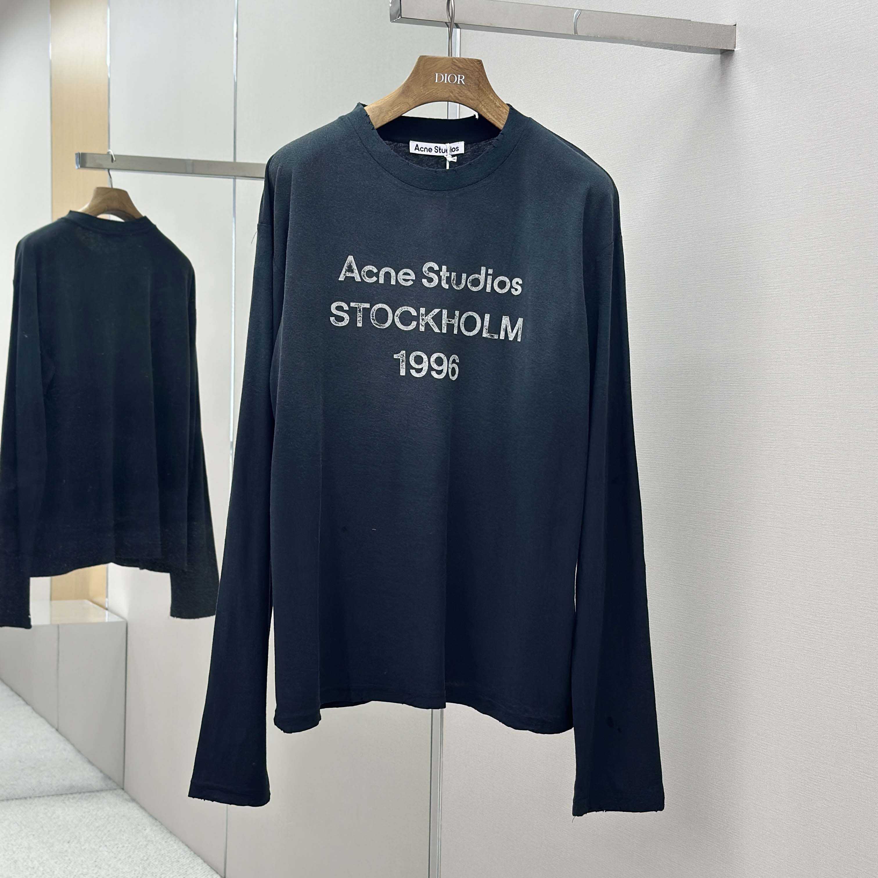 Acne Studios Logo T-shirt - Relaxed Fit - DopestKickz