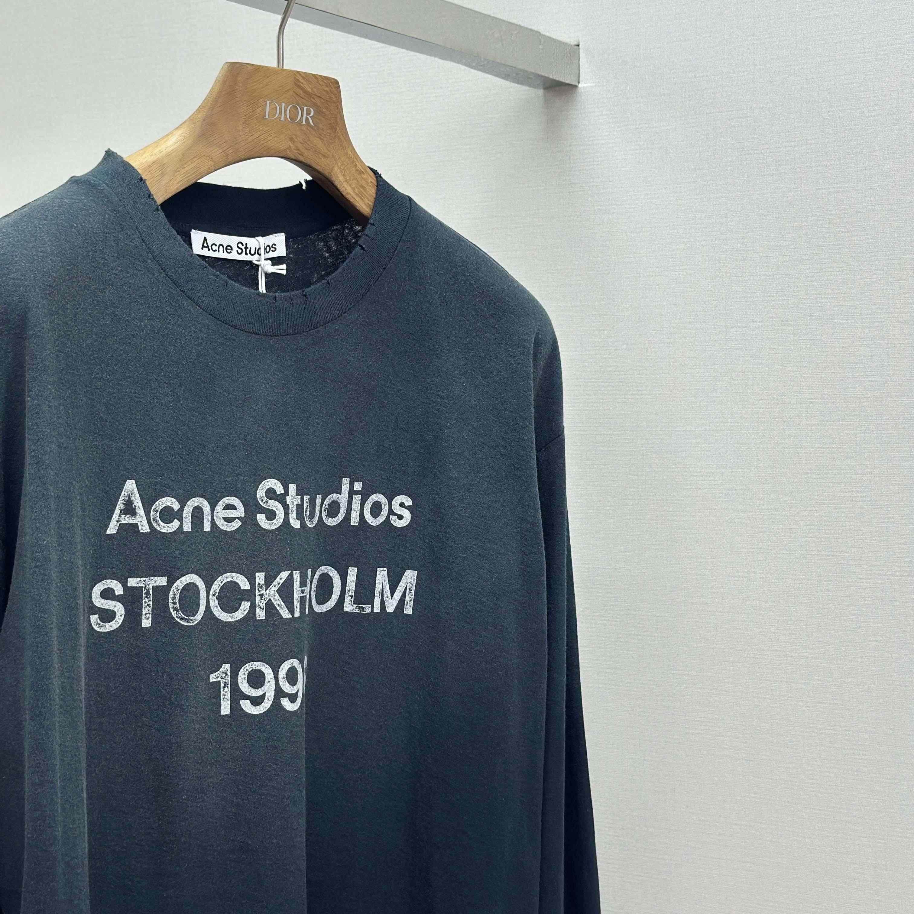 Acne Studios Logo T-shirt - Relaxed Fit - DopestKickz