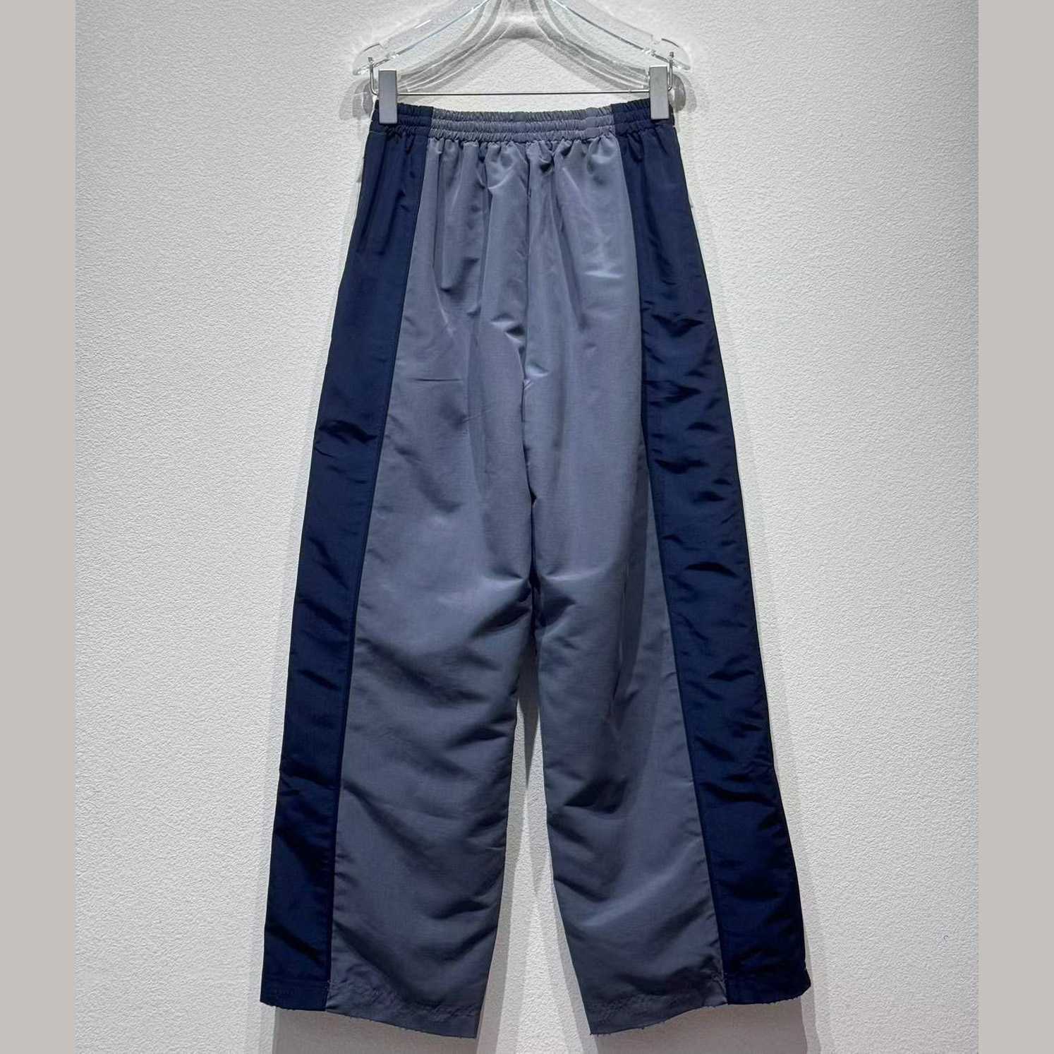 Balenciaga 50/50 Tracksuit Pants In White And Grey  - DopestKickz