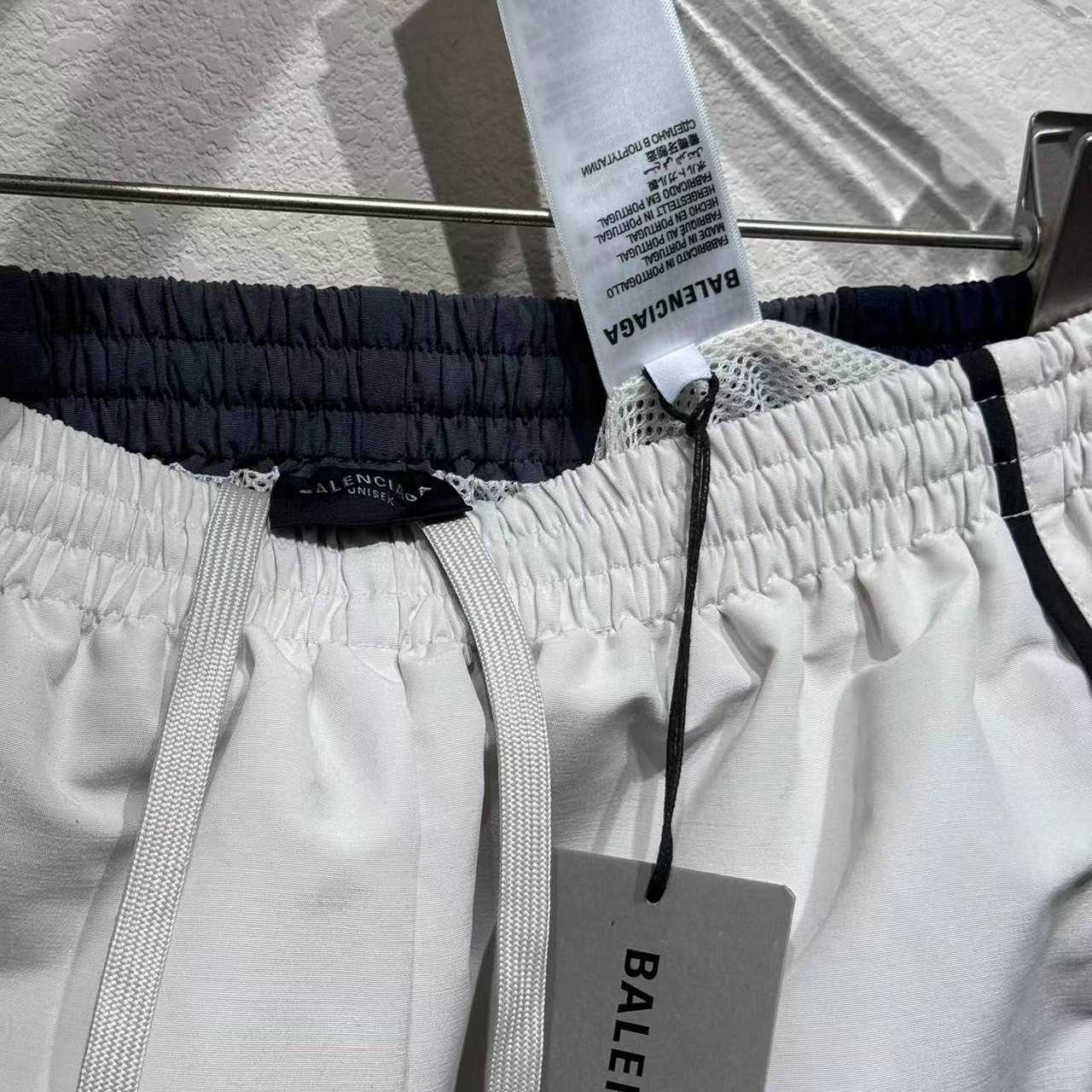 Balenciaga 50/50 Tracksuit Pants In White And Grey  - DopestKickz