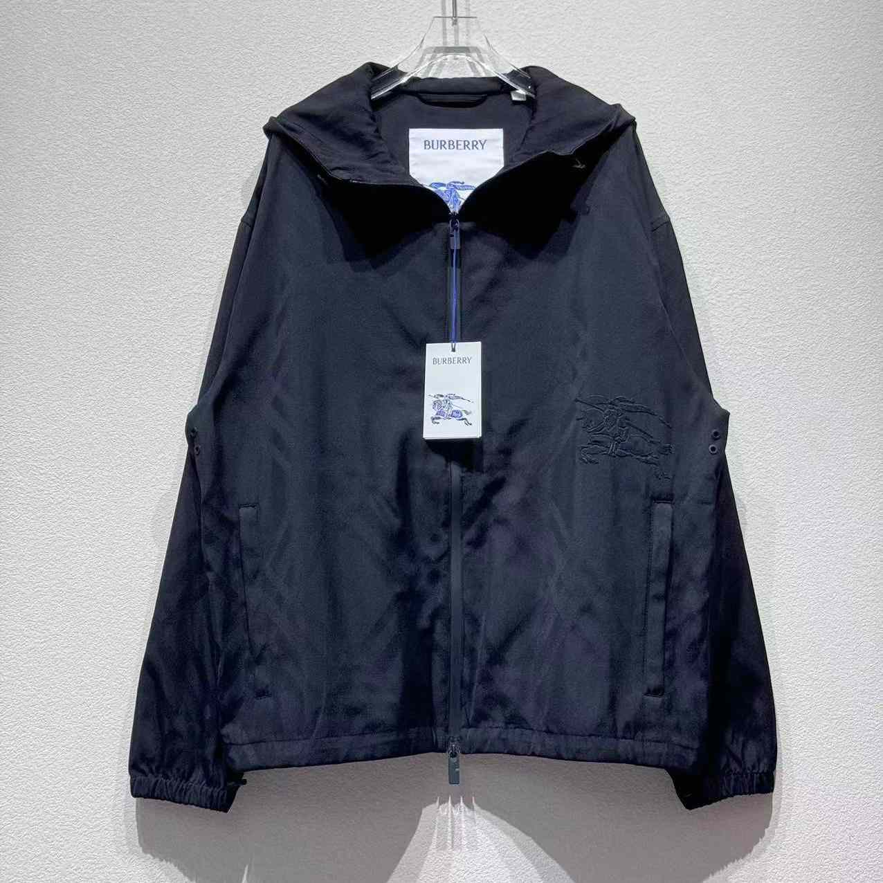 Burberry Nylon Cotton Hooded Jacket - DopestKickz