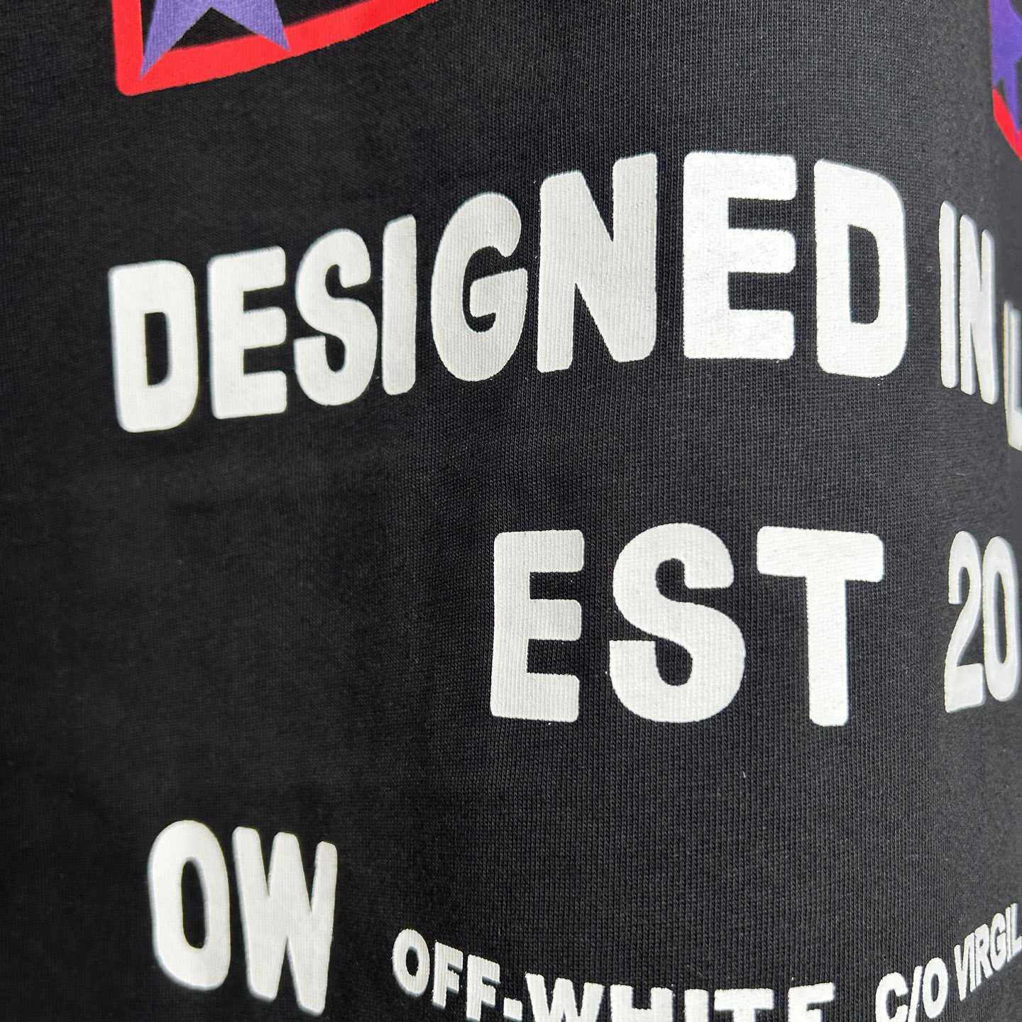 Off-White Black Starry Arrow T-Shirt - DopestKickz